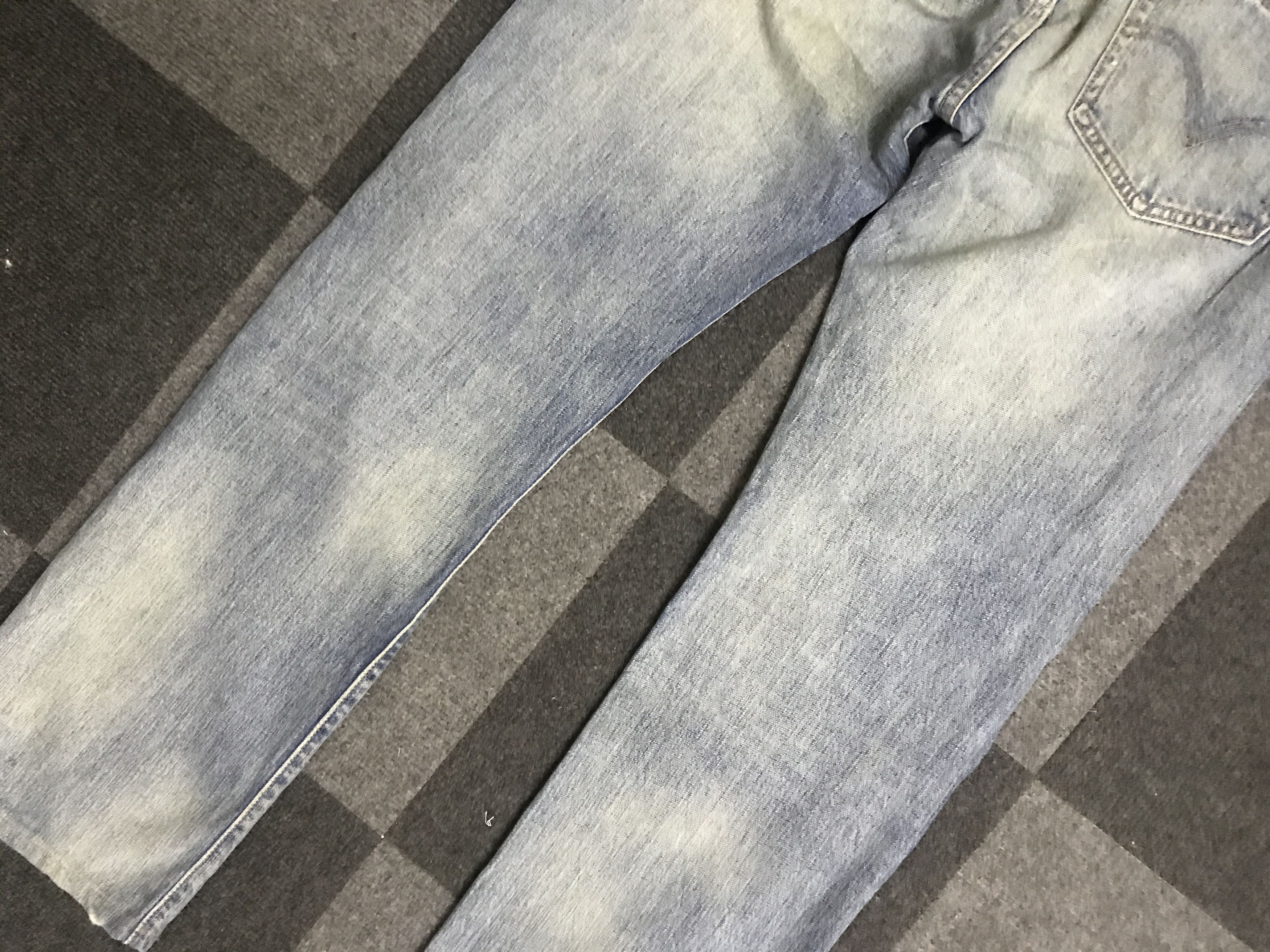 Levi's VLEV126-Levis 501 Medius Wash Distressed Jeans Size US 32 / EU 48 - 11 Thumbnail