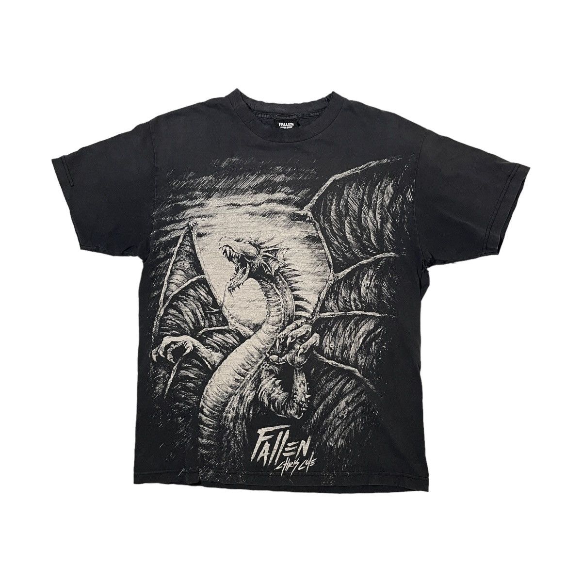 Fallen × Streetwear × Vintage 2000s Fallen Chris Cole Distressed Tee ...
