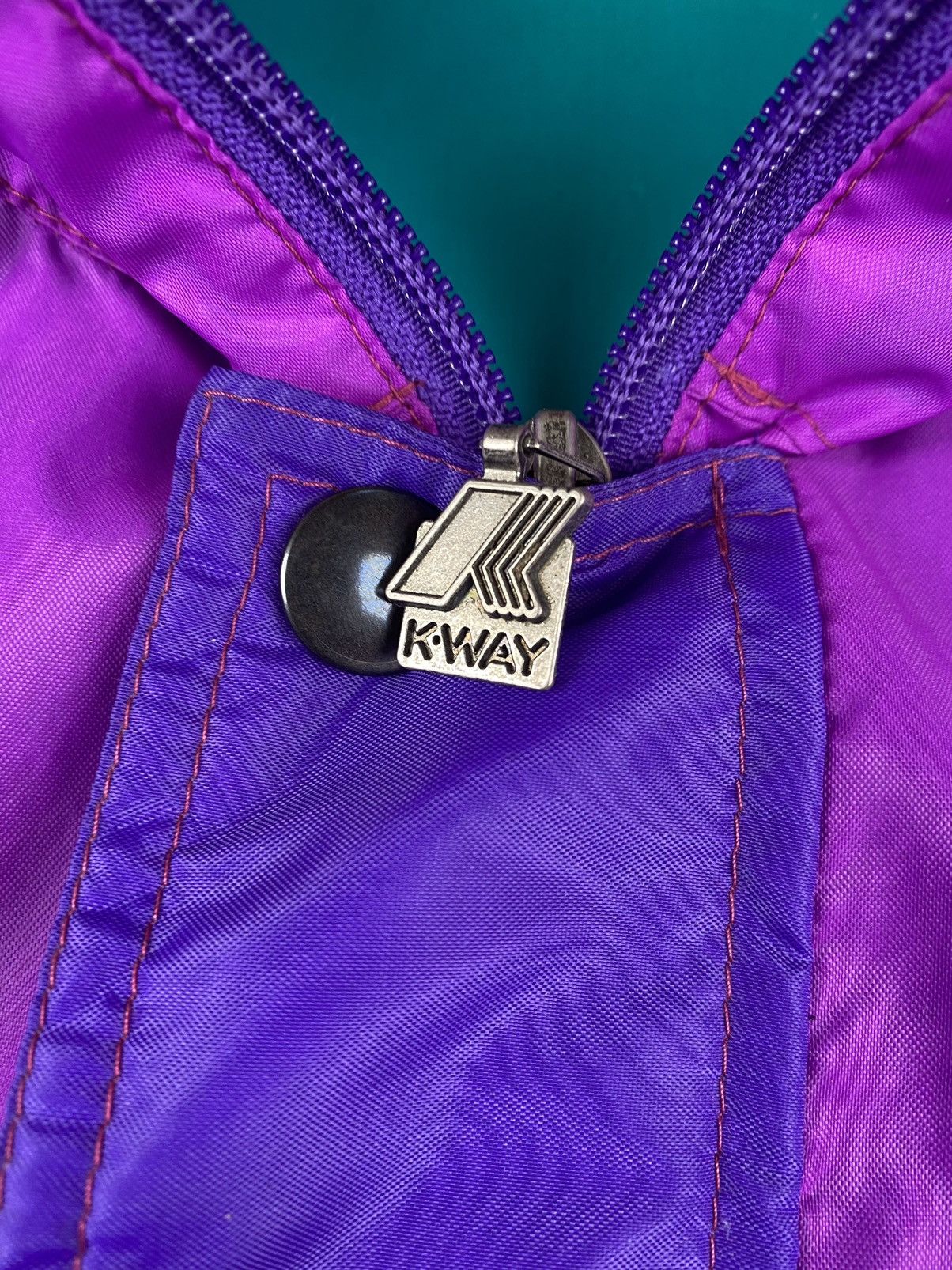 K-Way Mens Vintage Kway International Packable Windbreaker Jacket Size US XXL / EU 58 / 5 - 8 Thumbnail
