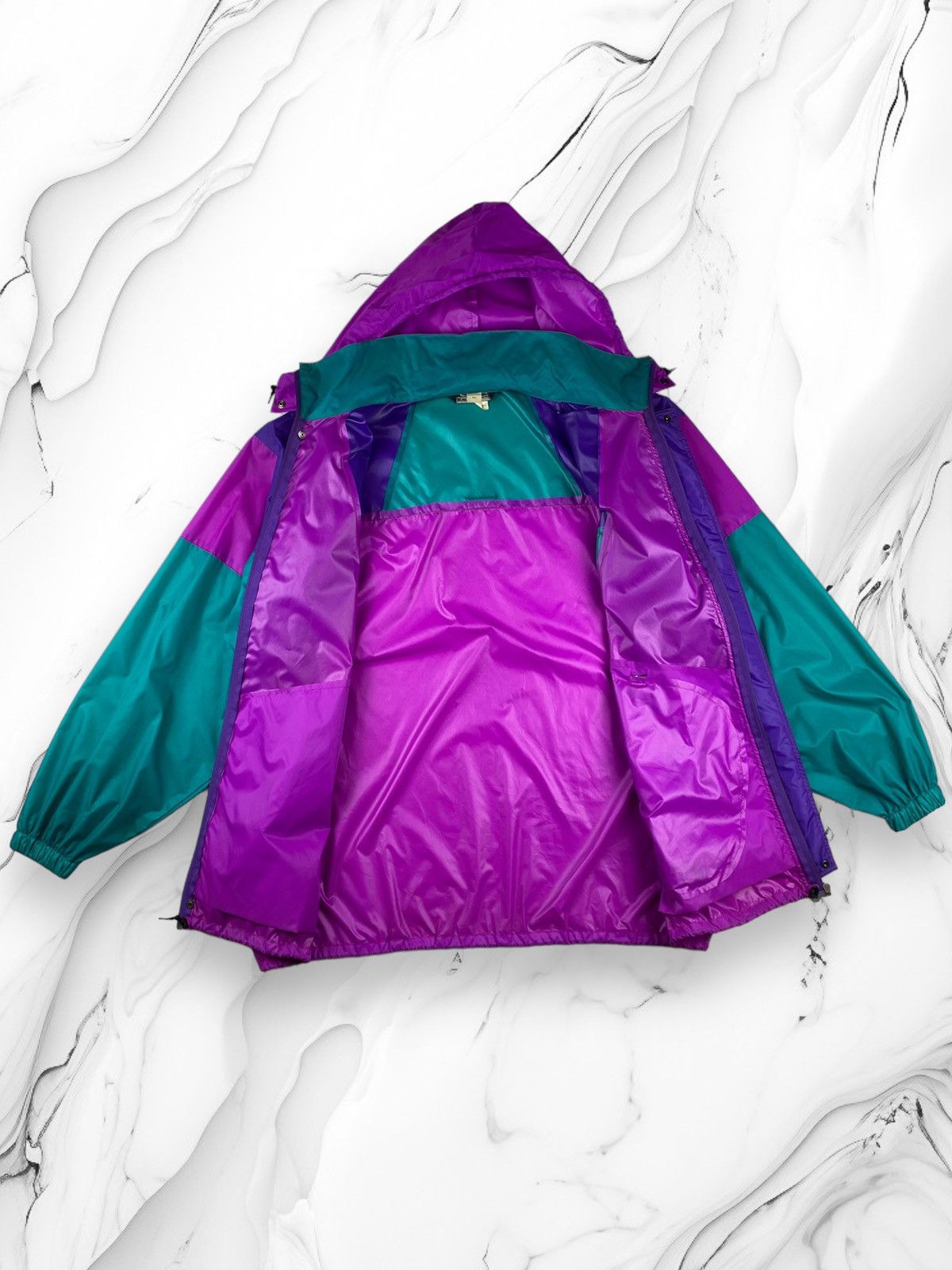 K-Way Mens Vintage Kway International Packable Windbreaker Jacket Size US XXL / EU 58 / 5 - 11 Thumbnail