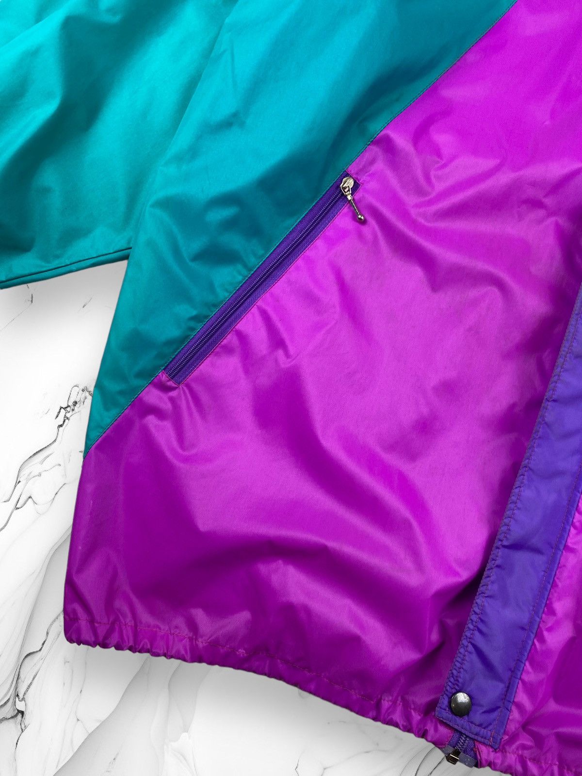 K-Way Mens Vintage Kway International Packable Windbreaker Jacket Size US XXL / EU 58 / 5 - 9 Thumbnail