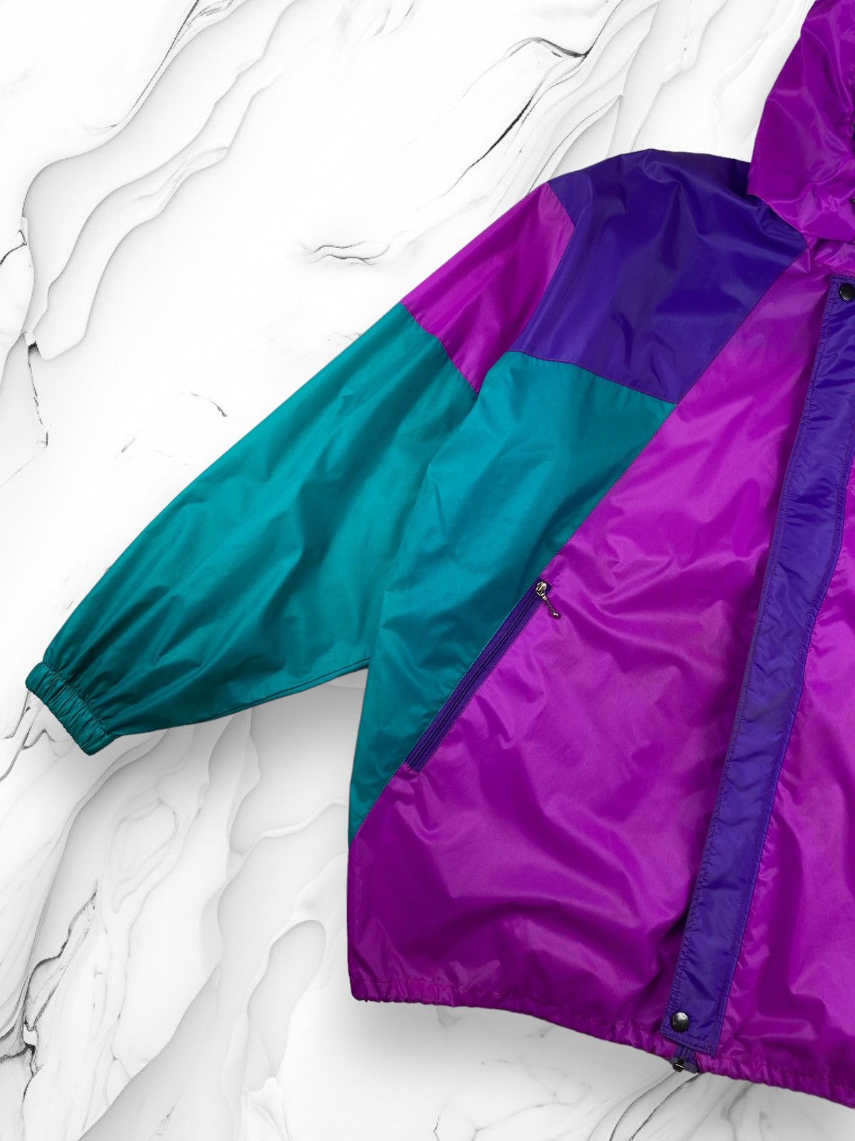 K-Way Mens Vintage Kway International Packable Windbreaker Jacket Size US XXL / EU 58 / 5 - 3 Thumbnail