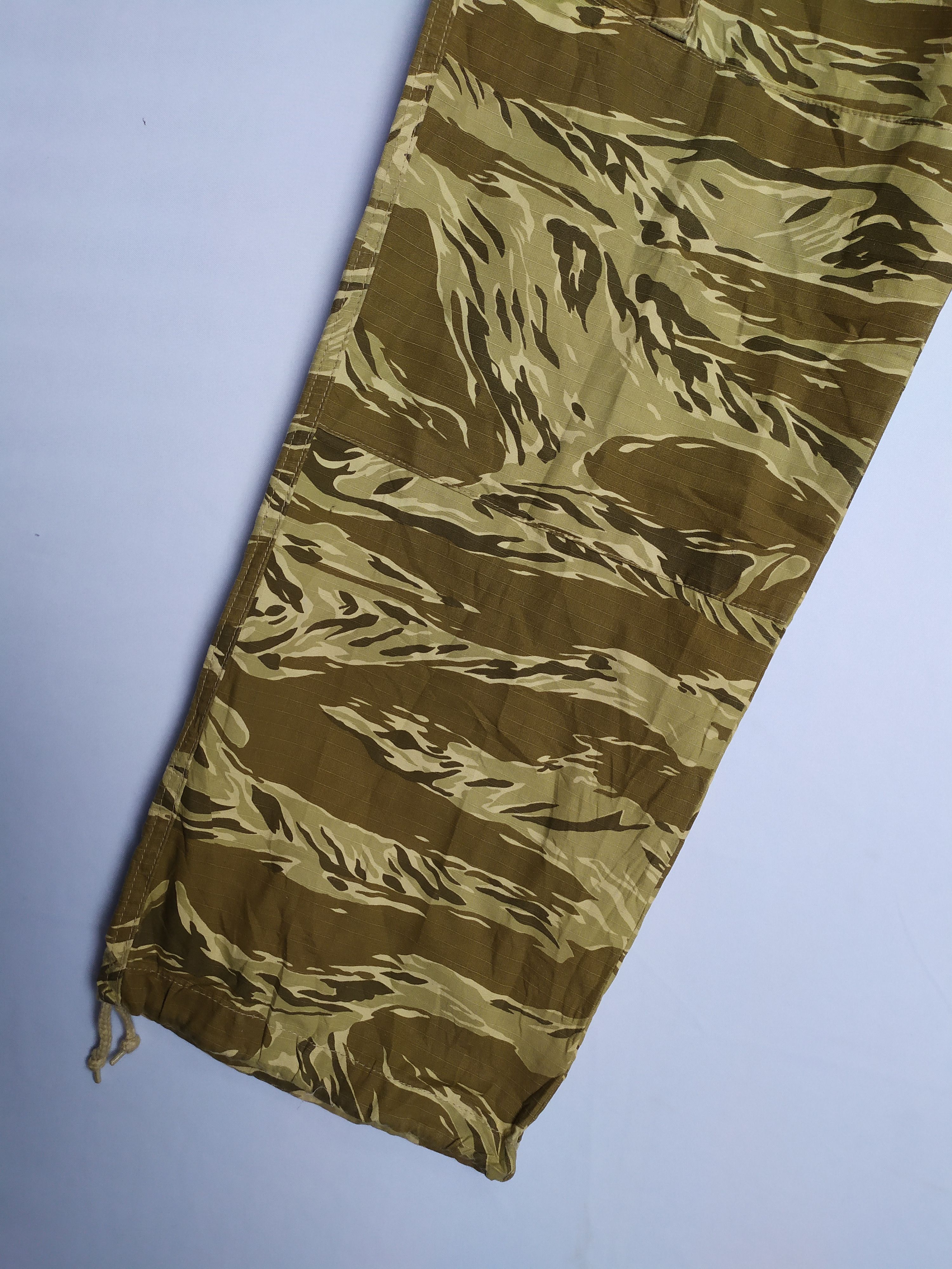 Other VINTAGE TIGER STRIPE MILITARY FADED CARGO PANTS Size US 30 / EU 46 - 7 Thumbnail