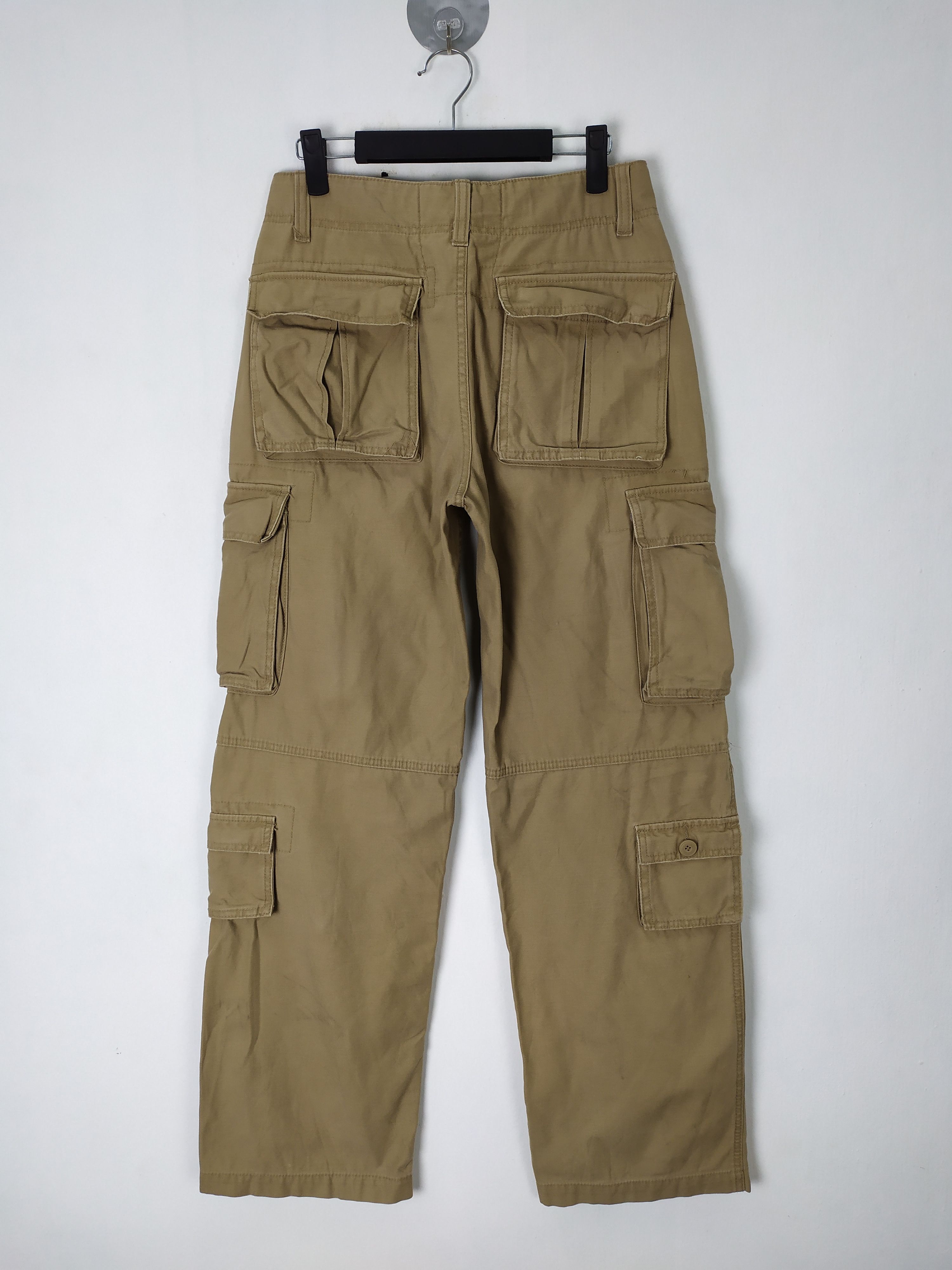 Japanese Brand × Vintage VINTAGE SOO CARGO AND FITCH /TACTICAL CARGO PANTS Size US 28 / EU 44 - 7 Thumbnail