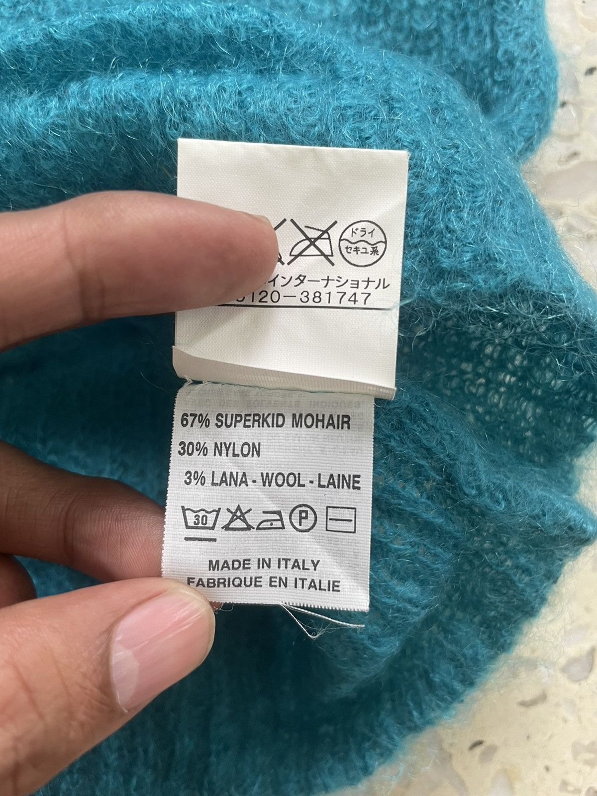 Roberto Collina Superkid mohair Size ONE SIZE - 4 Thumbnail