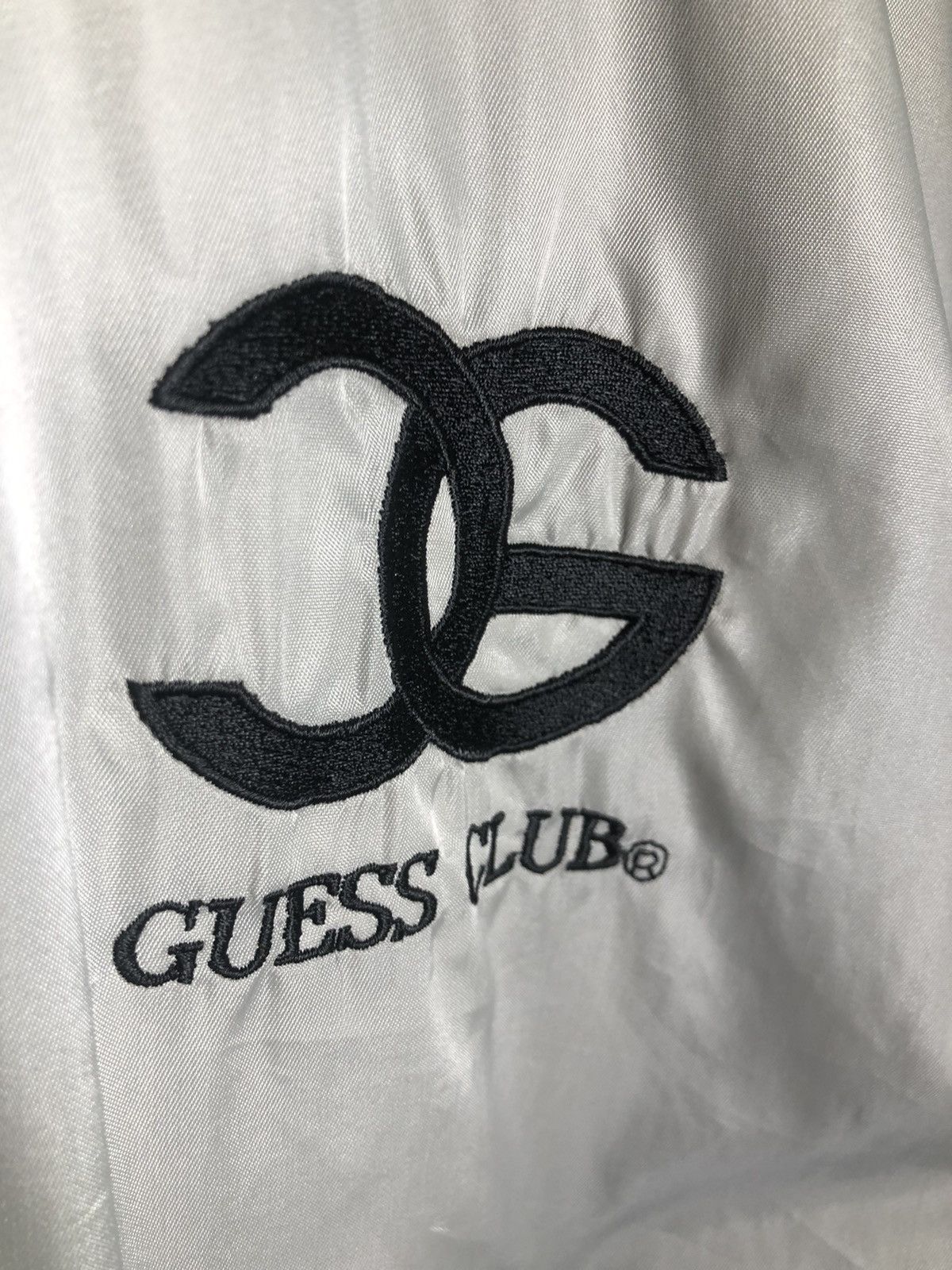 Guess × Vintage Vintage Guess Club embroidered Big logo jacket Size US XL / EU 56 / 4 - 9 Thumbnail