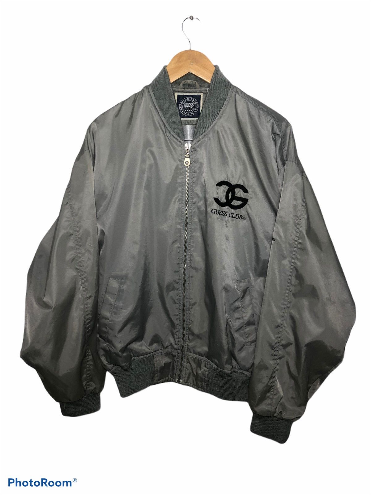 Guess × Vintage Vintage Guess Club embroidered Big logo jacket Size US XL / EU 56 / 4 - 2 Thumbnail
