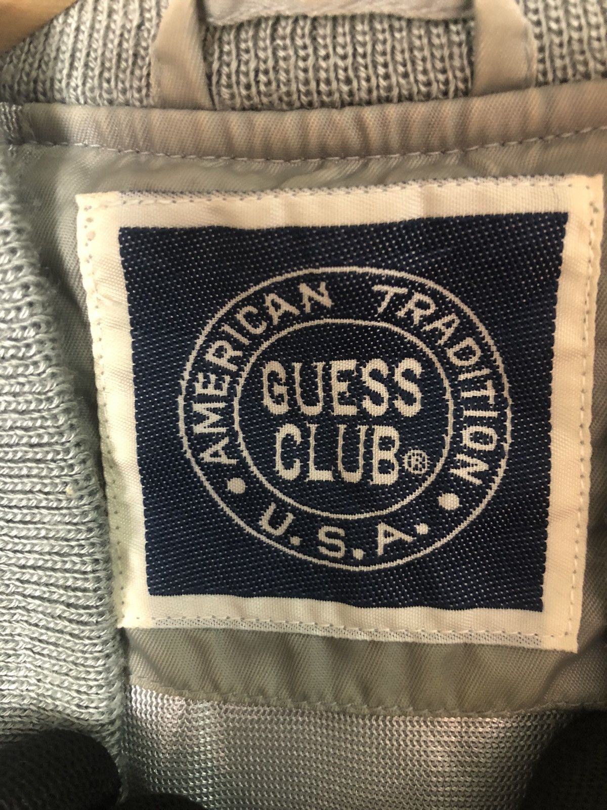 Guess × Vintage Vintage Guess Club embroidered Big logo jacket Size US XL / EU 56 / 4 - 11 Thumbnail