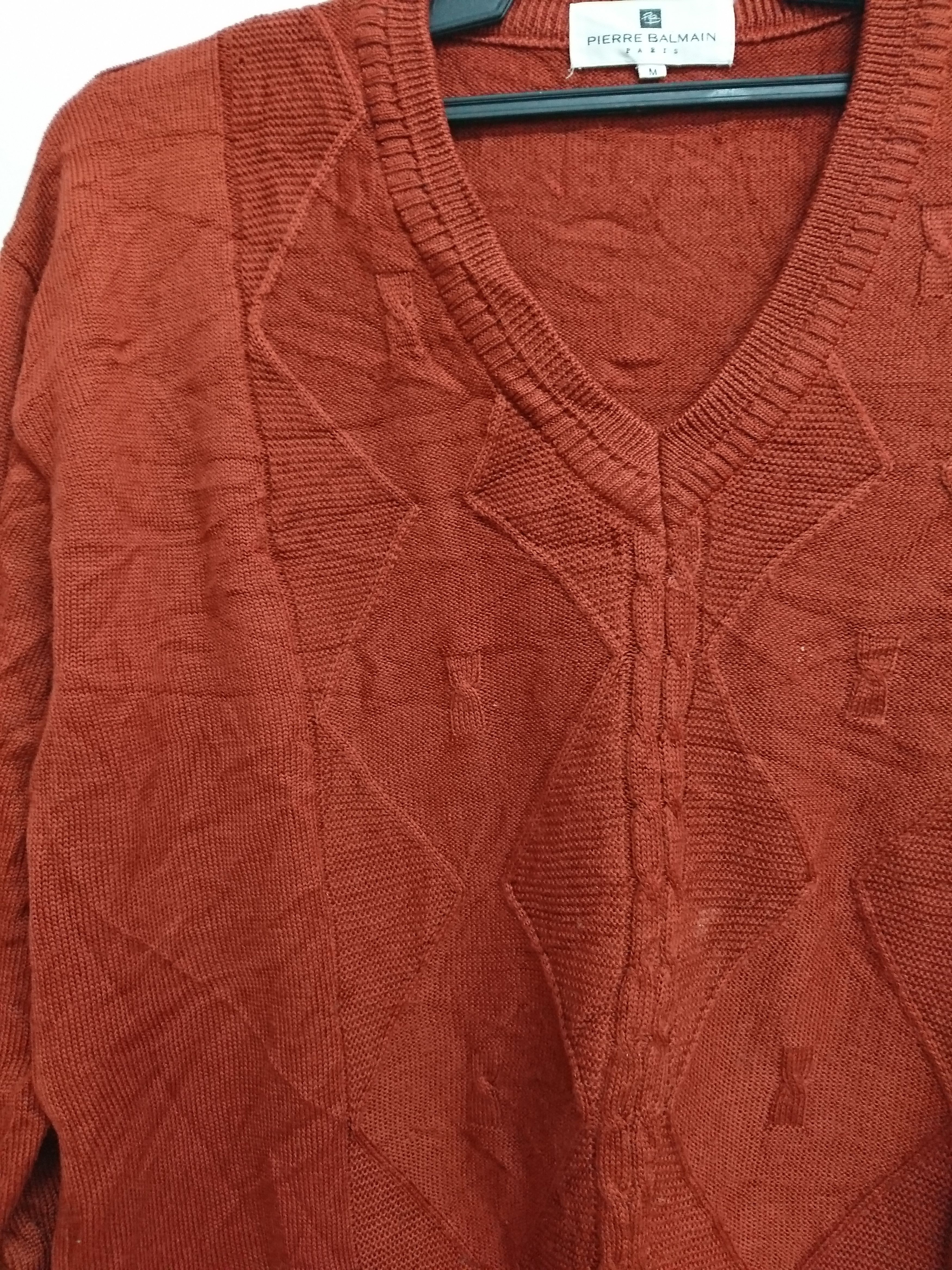 Pierre Balmain Pierre Balmain 100% Wool Knitted Size US M / EU 48-50 / 2 - 3 Thumbnail