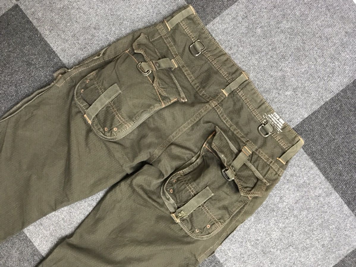 Edwin EDWIN Very Rare Cutting Edge 505 3D Pocket Cargo Pant Size US 32 / EU 48 - 12 Thumbnail