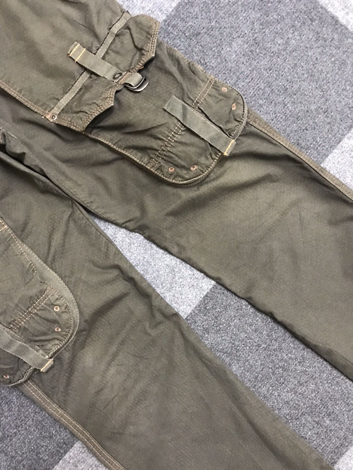 Edwin EDWIN Very Rare Cutting Edge 505 3D Pocket Cargo Pant Size US 32 / EU 48 - 5 Thumbnail