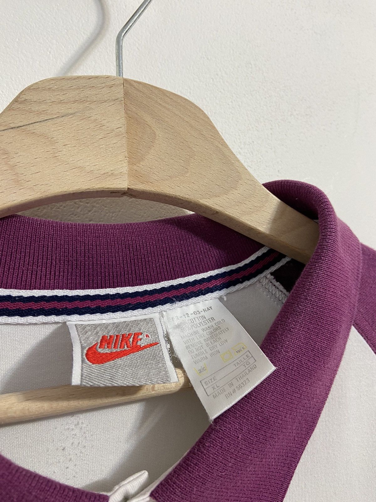 Vintage Nike Rare Vintage Nike Supreme Court 90s Polo Shirt Size US XL / EU 56 / 4 - 9 Thumbnail
