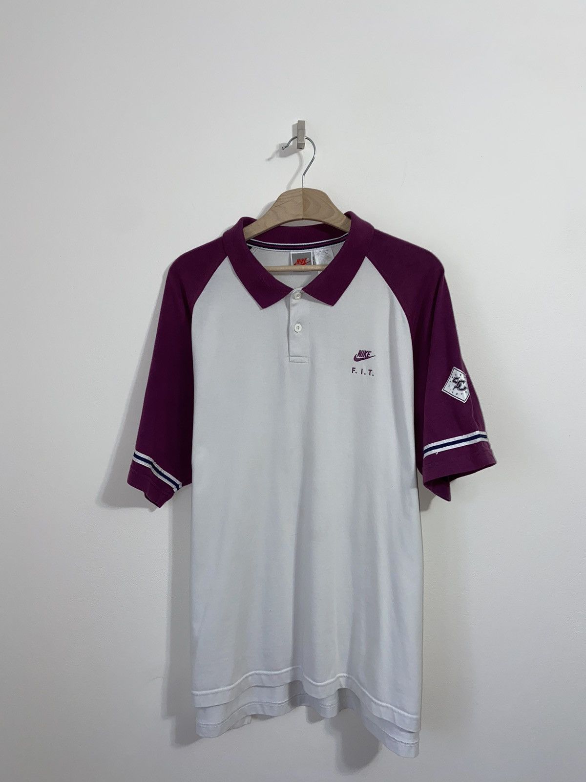 Vintage Nike Rare Vintage Nike Supreme Court 90s Polo Shirt Size US XL / EU 56 / 4 - 1 Thumbnail