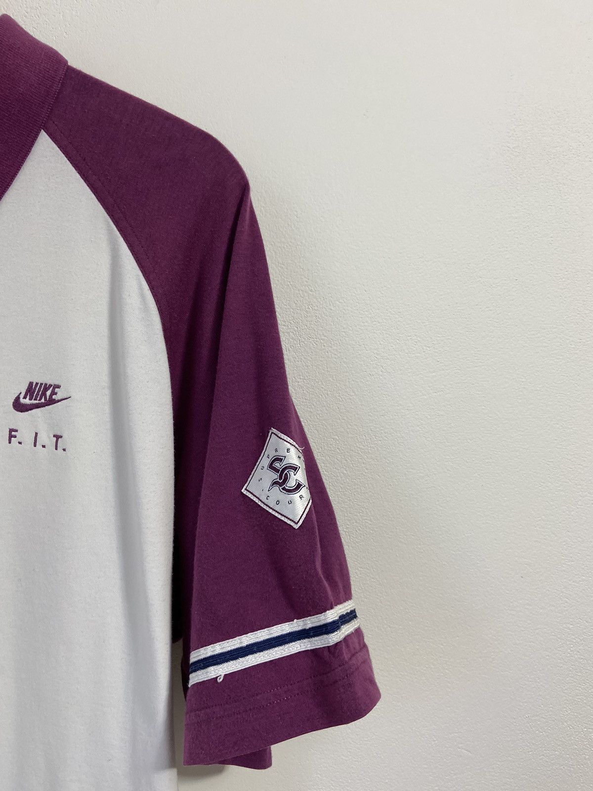 Vintage Nike Rare Vintage Nike Supreme Court 90s Polo Shirt Size US XL / EU 56 / 4 - 4 Thumbnail