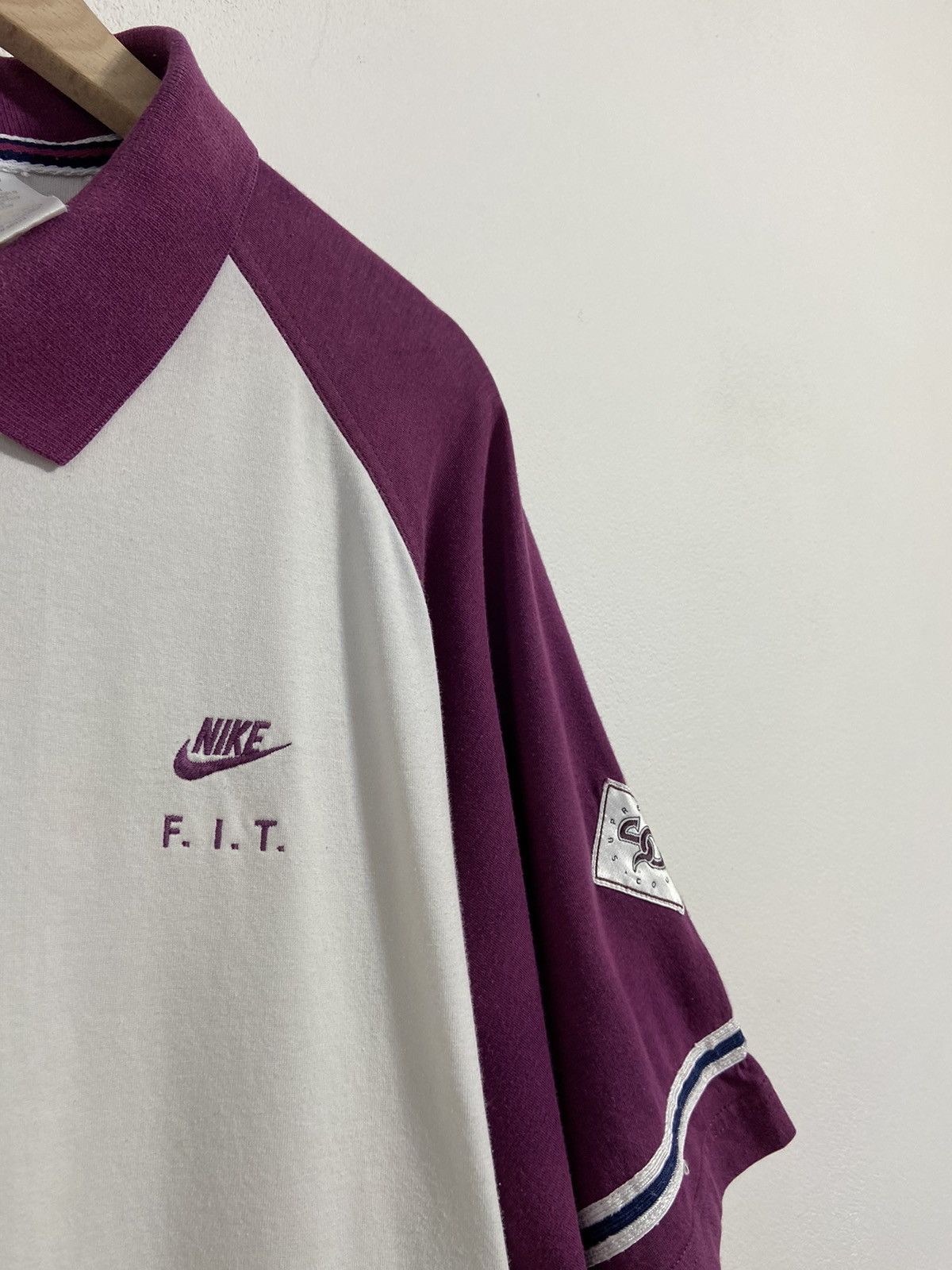 Vintage Nike Rare Vintage Nike Supreme Court 90s Polo Shirt Size US XL / EU 56 / 4 - 10 Thumbnail