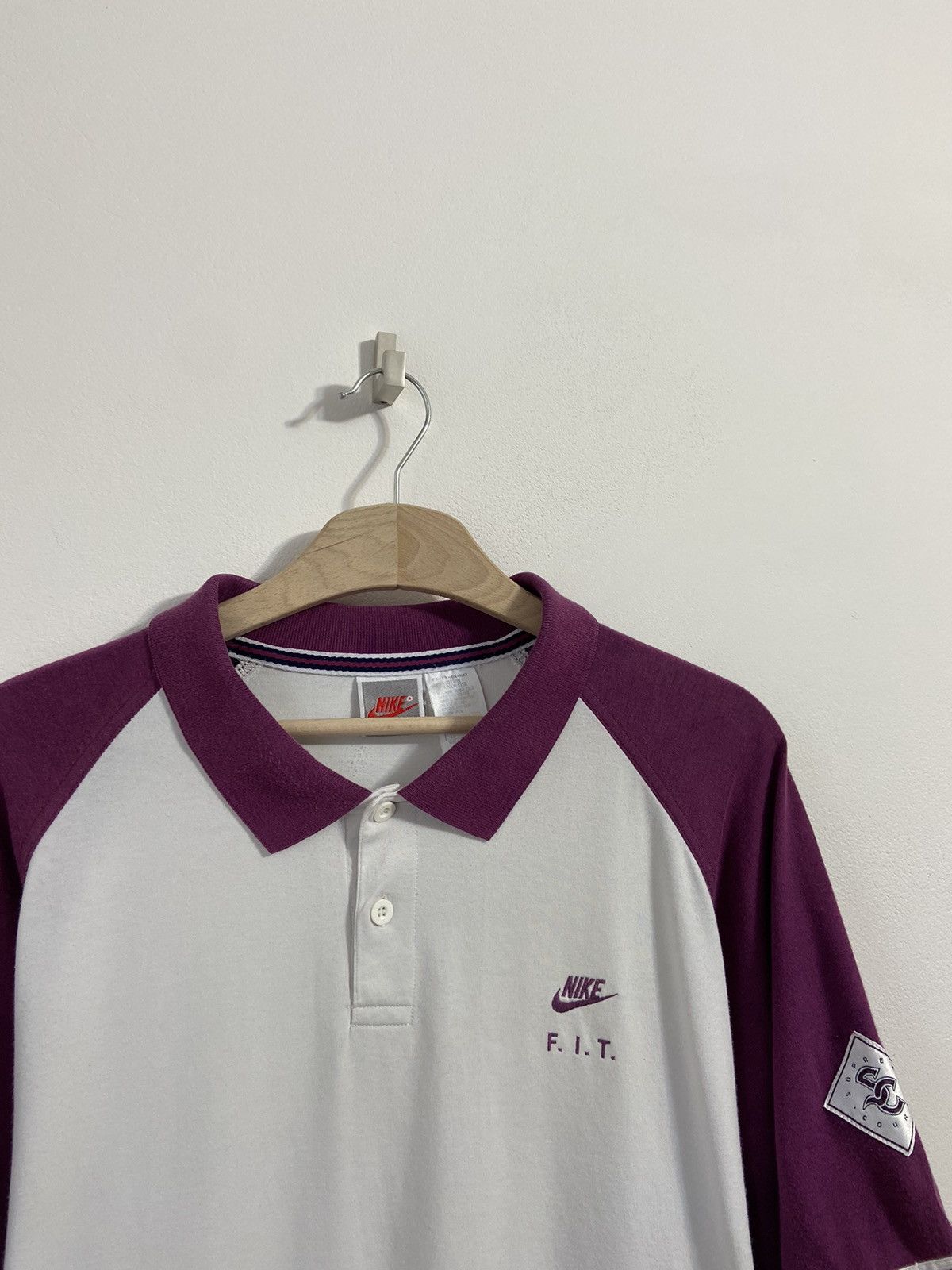Vintage Nike Rare Vintage Nike Supreme Court 90s Polo Shirt Size US XL / EU 56 / 4 - 3 Thumbnail