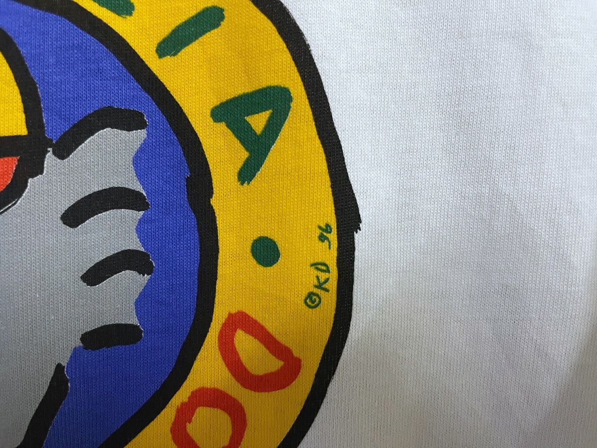 Vintage Ken Done T shirt NOS 1996 Australia M Pop Art Rare