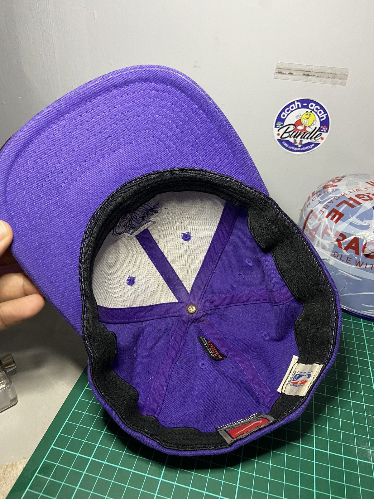 NBA VINTAGE NIKE TORONTO RAPTERS BASEBALL FULLCAP HAT Size ONE SIZE - 5 Thumbnail