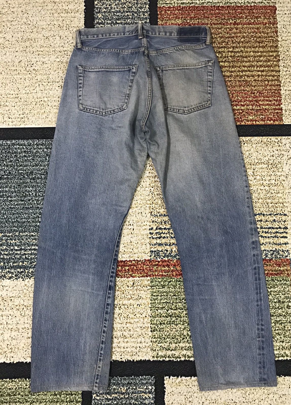 Vtg Selvedge Denime Jeans Size 32 Rare Item Nice Design