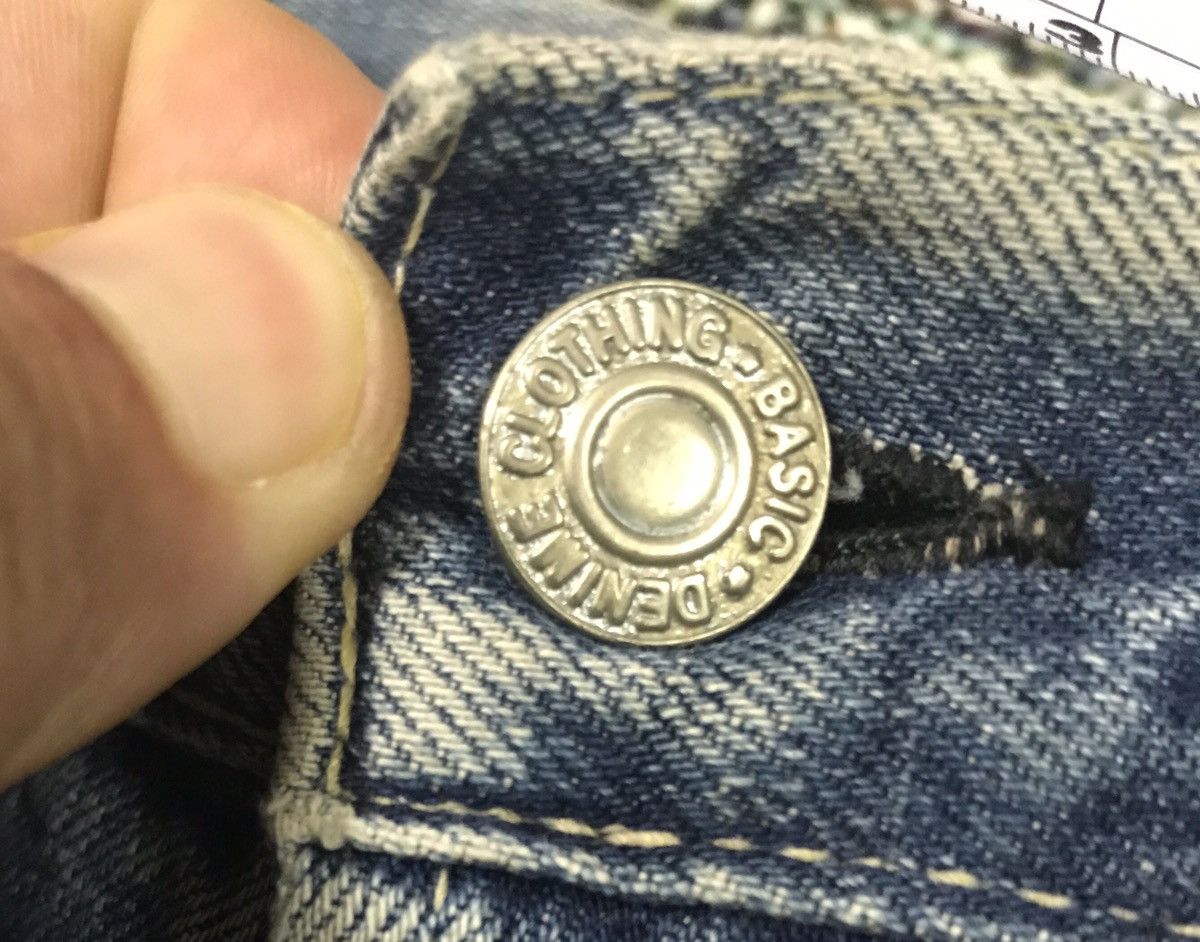 Vtg Selvedge Denime Jeans Size 32 Rare Item Nice Design