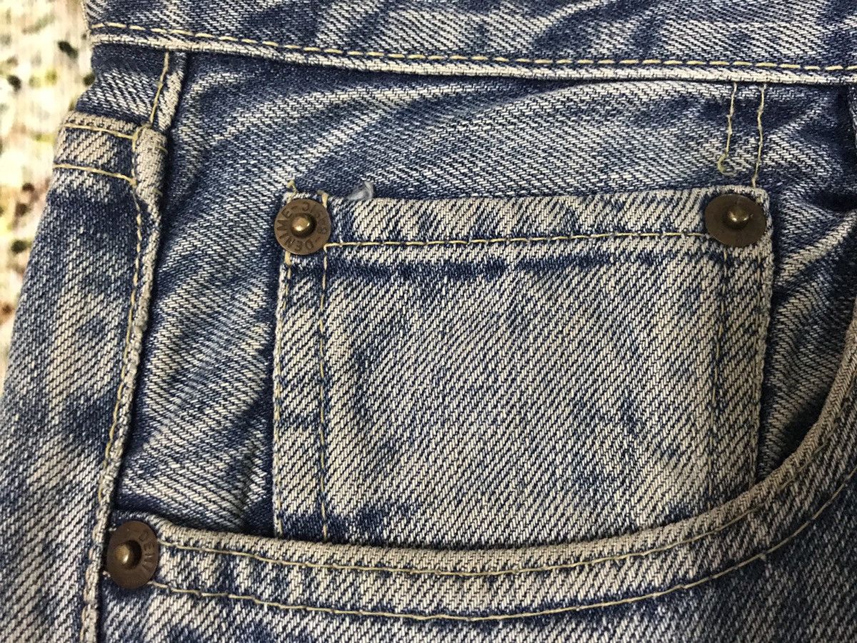 Vtg Selvedge Denime Jeans Size 32 Rare Item Nice Design