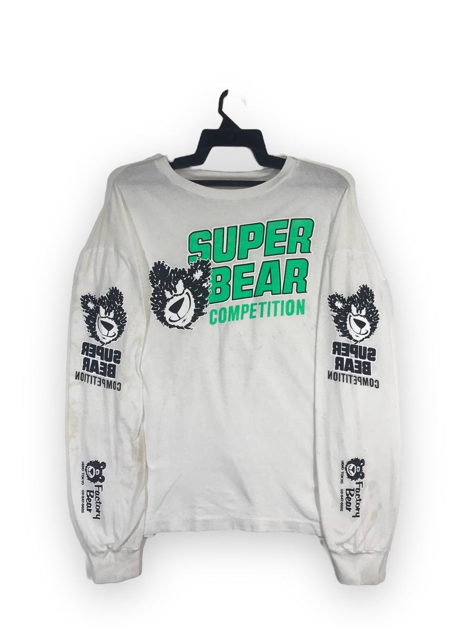 Vintage Vintage rare Factory Bear Super Bear Competition Size US XL / EU 56 / 4 - 2 Thumbnail