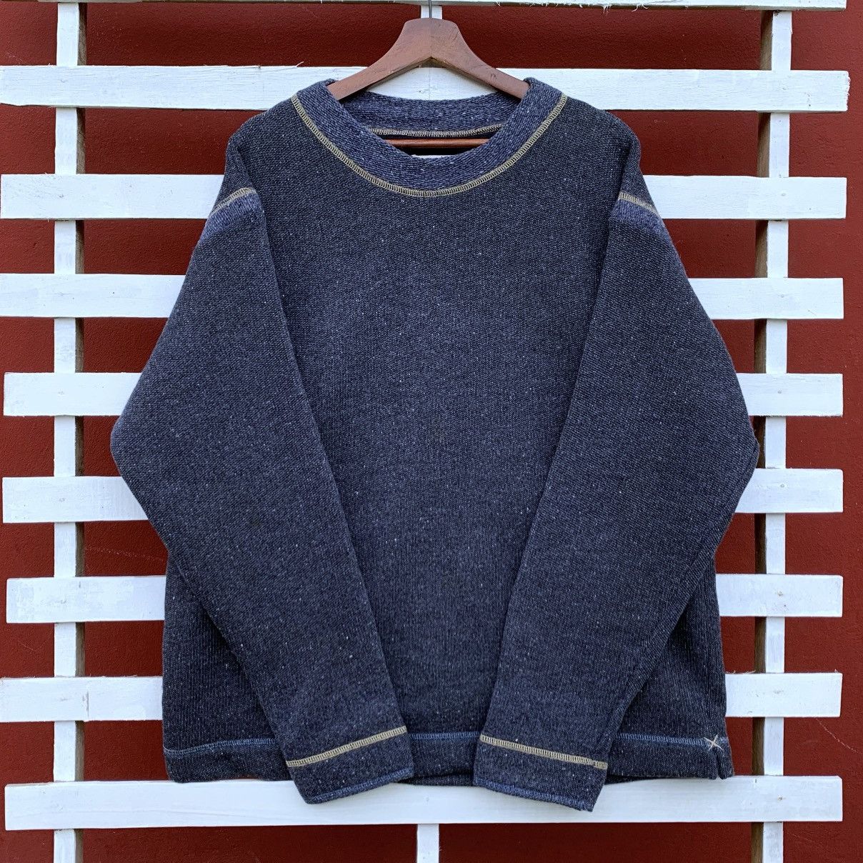 Replay Vintage replay Wool Sweatshirt Size US L / EU 52-54 / 3 - 3 Thumbnail