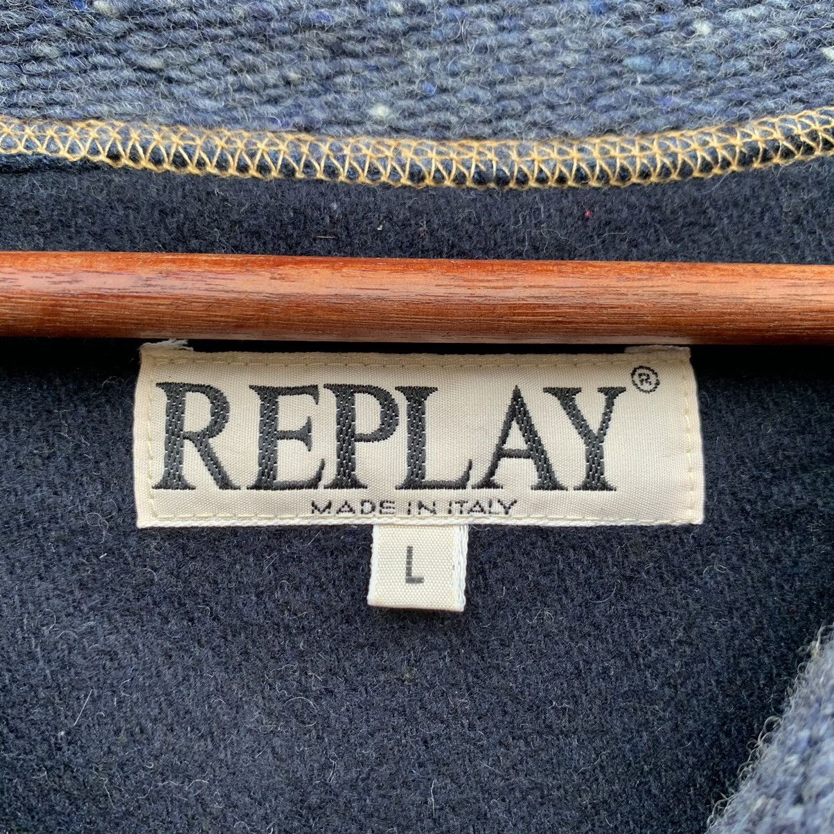 Replay Vintage replay Wool Sweatshirt Size US L / EU 52-54 / 3 - 8 Thumbnail