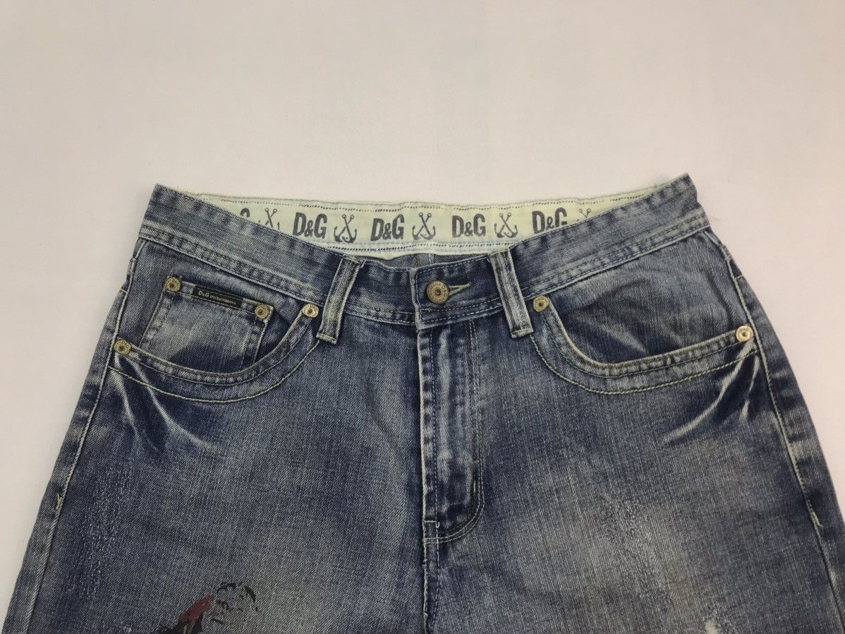 Dolce & Gabbana D&G distressed jeans Size US 31 - 3 Thumbnail