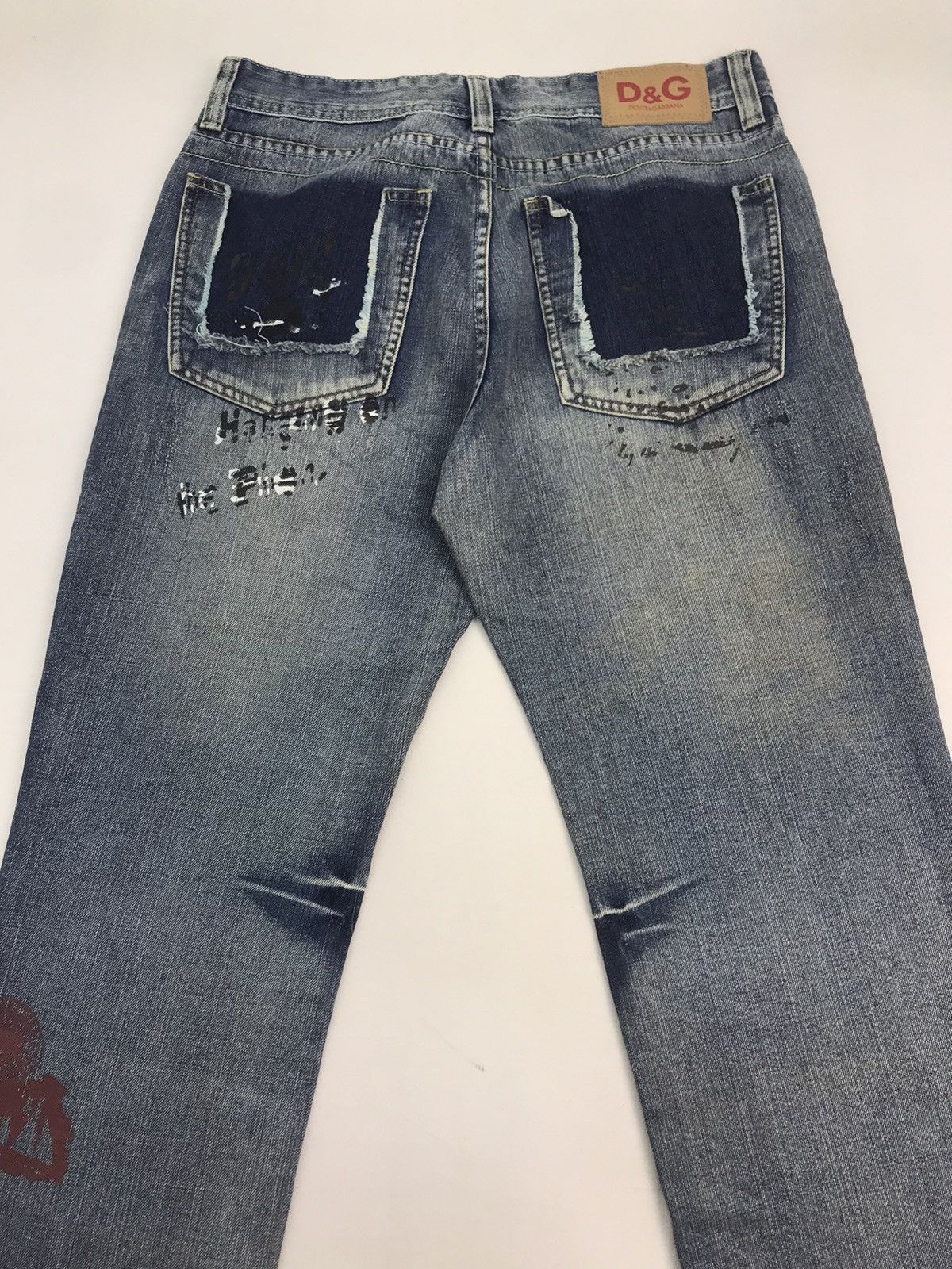 Dolce & Gabbana D&G distressed jeans Size US 31 - 7 Thumbnail