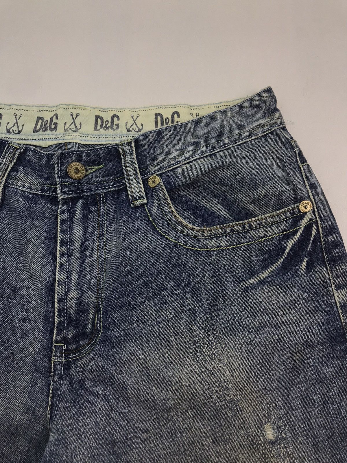 Dolce & Gabbana D&G distressed jeans Size US 31 - 4 Thumbnail