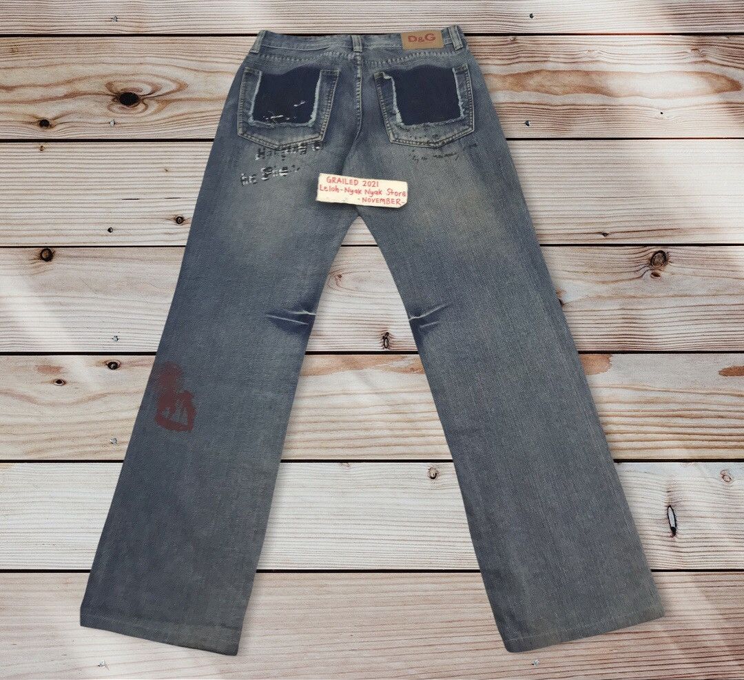 Dolce & Gabbana D&G distressed jeans Size US 31 - 2 Thumbnail