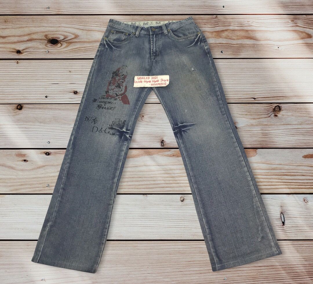 Dolce & Gabbana D&G distressed jeans Size US 31 - 1 Thumbnail