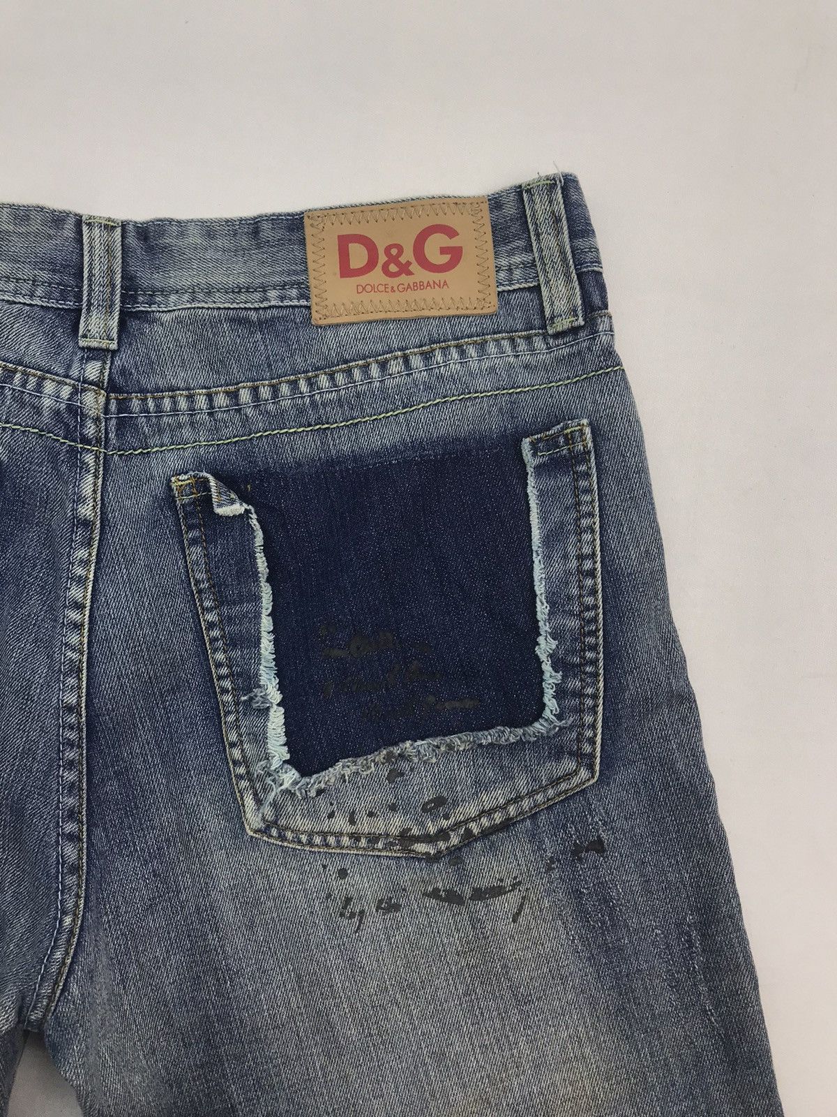 Dolce & Gabbana D&G distressed jeans Size US 31 - 8 Thumbnail