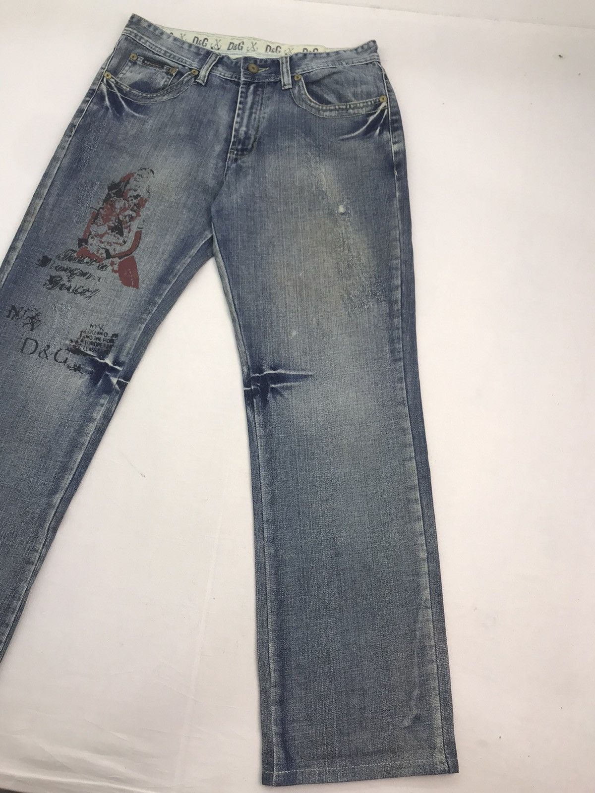 Dolce & Gabbana D&G distressed jeans Size US 31 - 6 Thumbnail