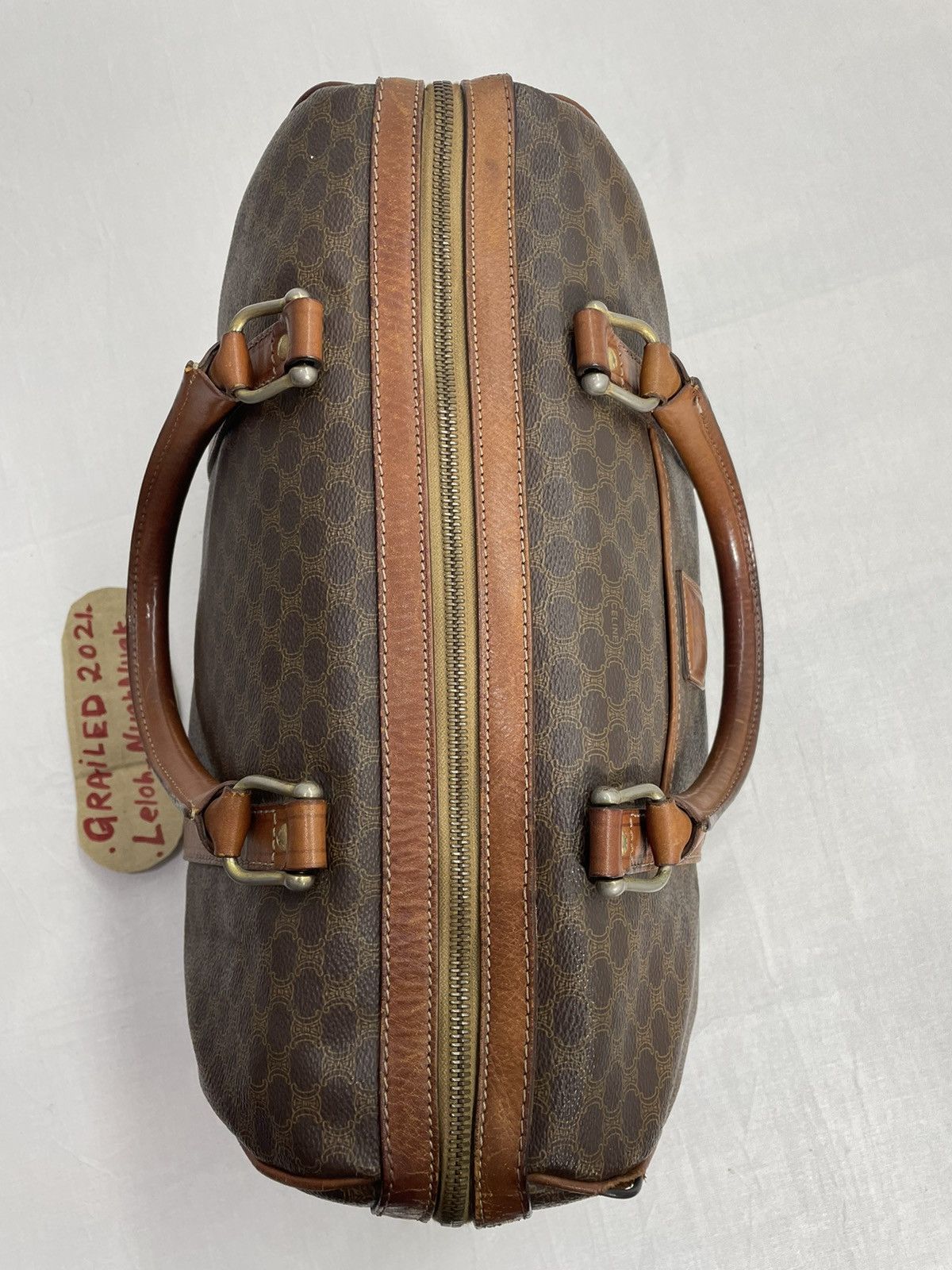 Celine Authentic Celine Macadam boston Speedy 35 Size ONE SIZE - 5 Thumbnail