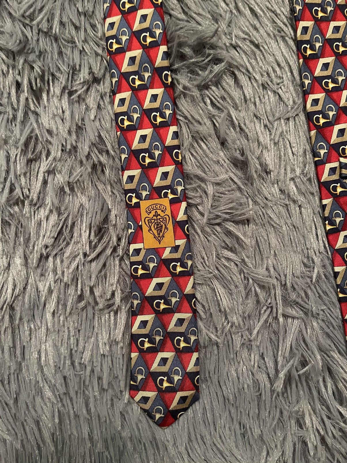 Gucci × Vintage Gucci 90s vintage silk tie Size ONE SIZE - 3 Thumbnail