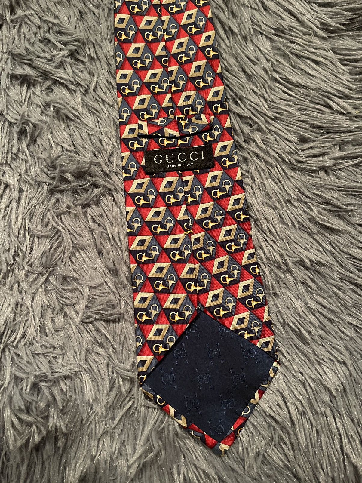 Gucci × Vintage Gucci 90s vintage silk tie Size ONE SIZE - 2 Thumbnail