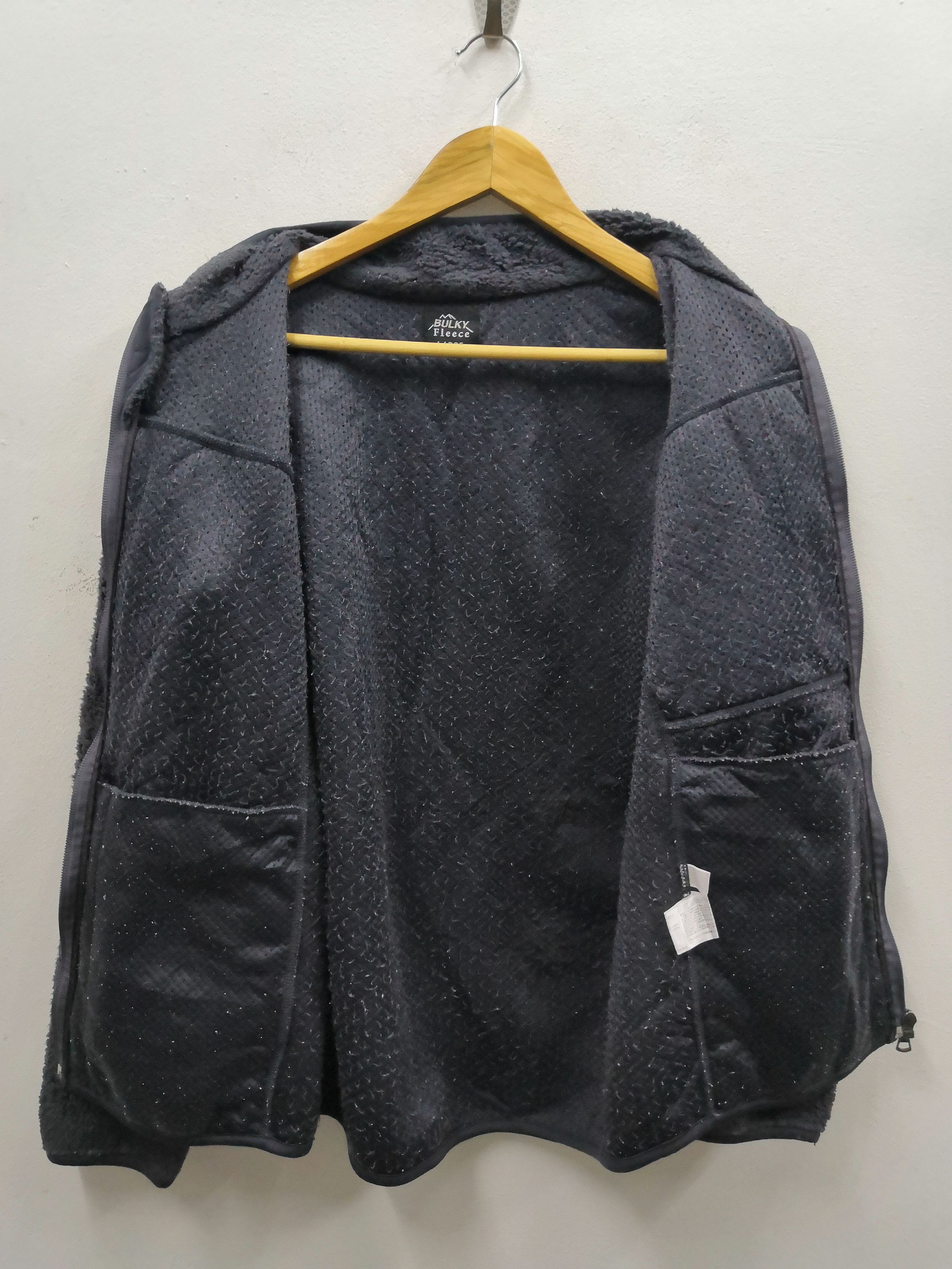 Japanese Brand × Uniqlo Bulky Fleece x Uniqlo Zipper Dark Gray Size US S / EU 44-46 / 1 - 10 Thumbnail