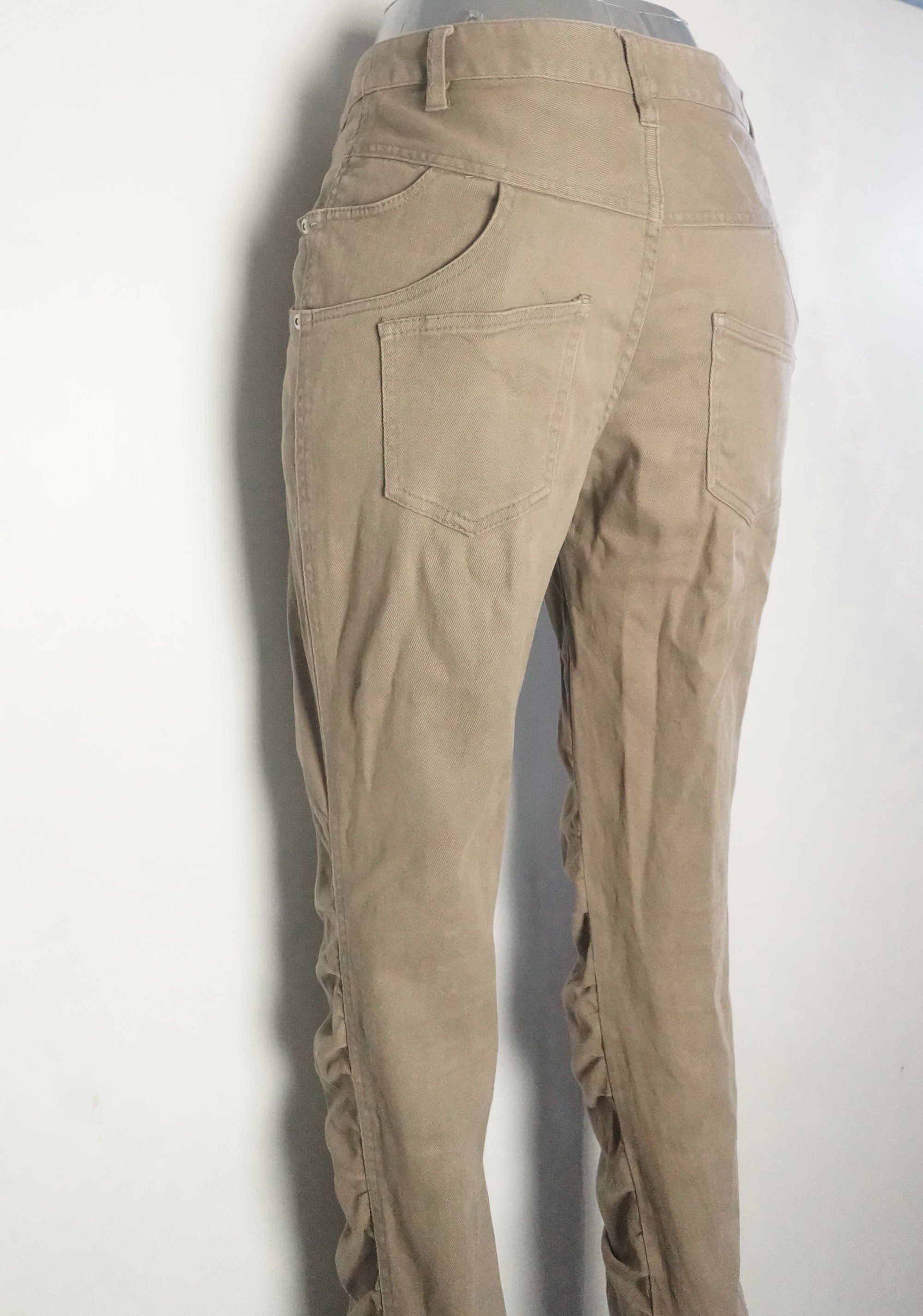 Japanese Brand ON THE COUCH Large Side Pocket & Curvy Leg Denim Size 26" / US 2 / IT 38 - 18 Thumbnail