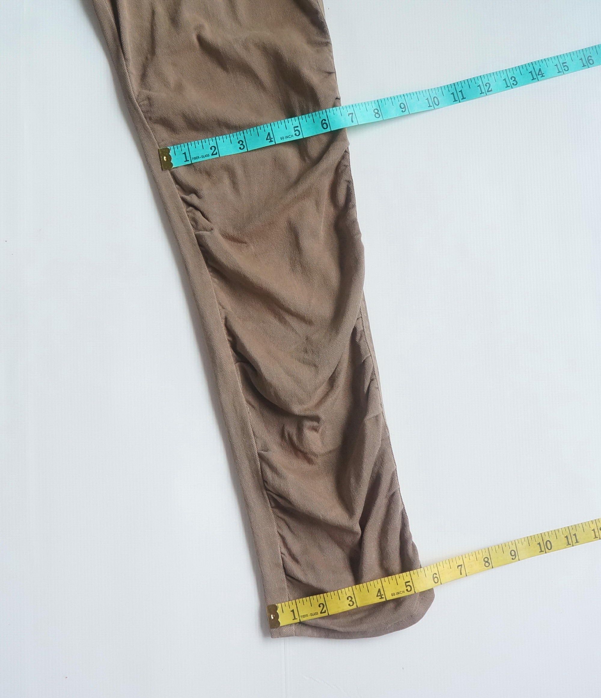 Japanese Brand ON THE COUCH Large Side Pocket & Curvy Leg Denim Size 26" / US 2 / IT 38 - 15 Thumbnail