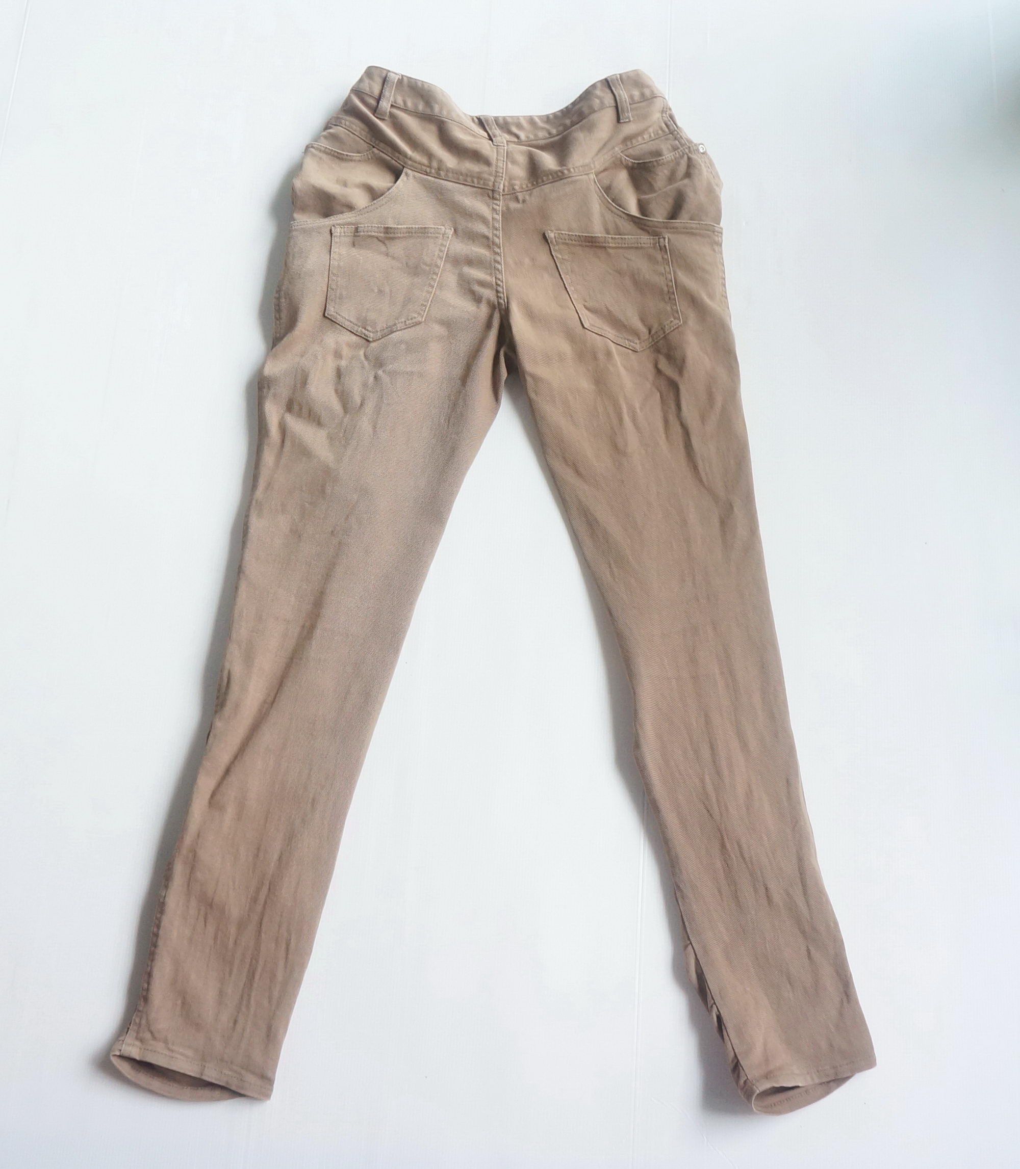 Japanese Brand ON THE COUCH Large Side Pocket & Curvy Leg Denim Size 26" / US 2 / IT 38 - 4 Thumbnail