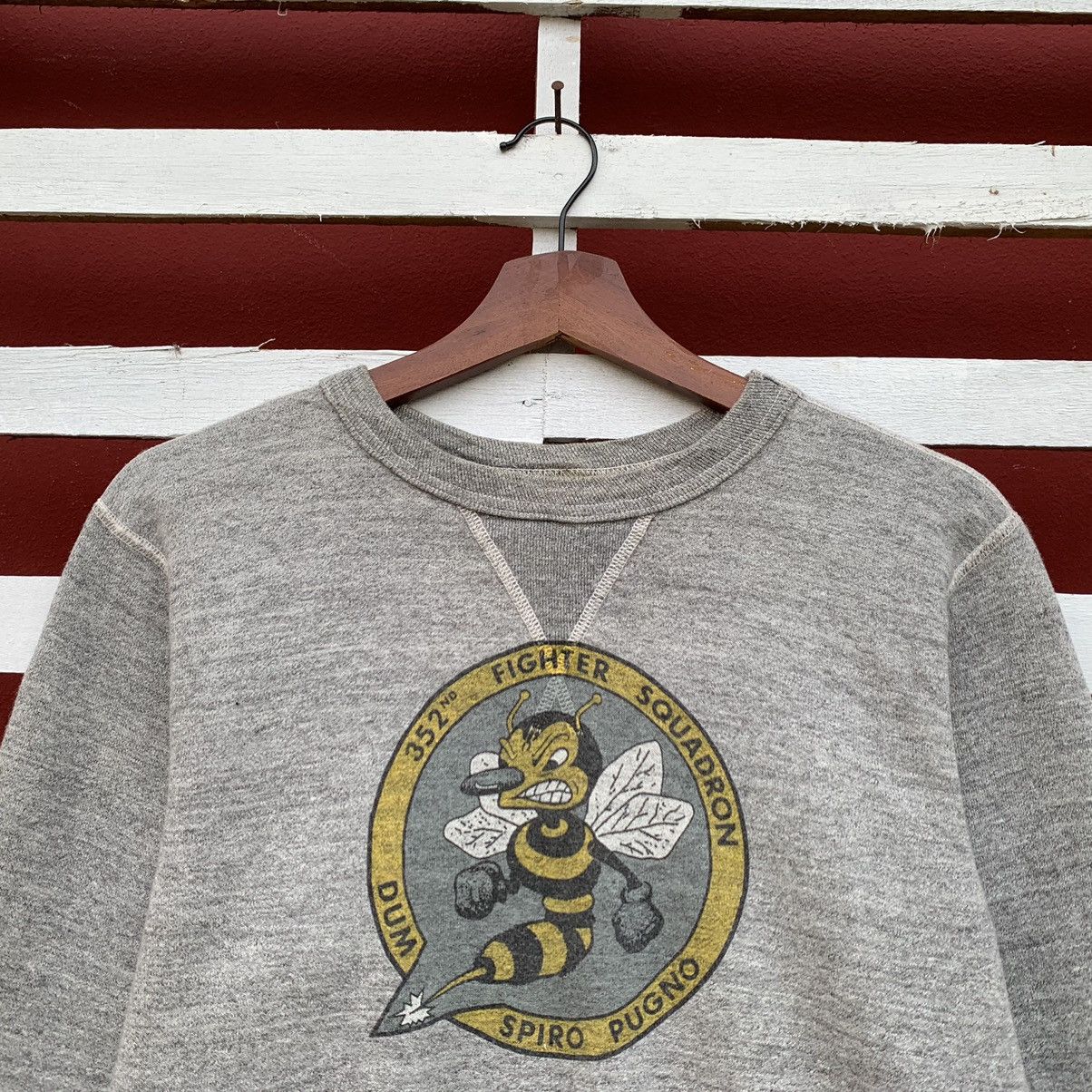 Buzz Rickson's Vintage Buzz Ricksons Fighter Squadron Sweatshirt Size US S / EU 44-46 / 1 - 3 Thumbnail