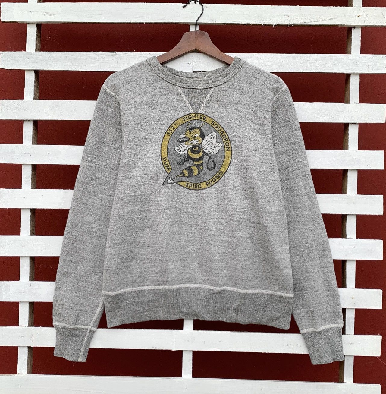 Buzz Rickson's Vintage Buzz Ricksons Fighter Squadron Sweatshirt Size US S / EU 44-46 / 1 - 1 Thumbnail