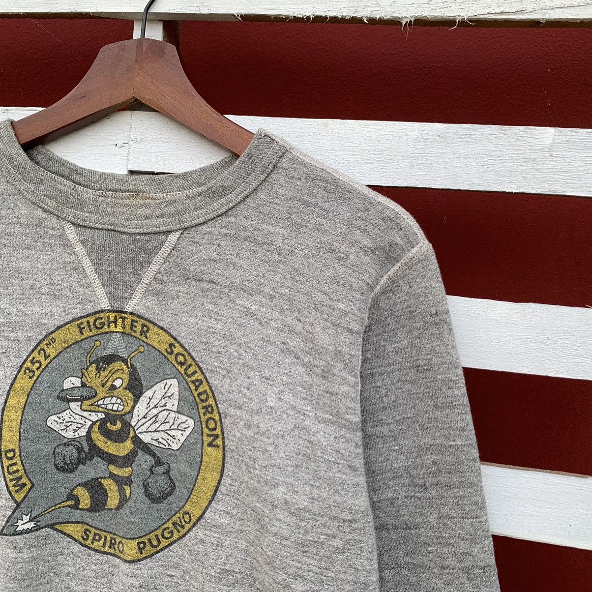 Buzz Rickson's Vintage Buzz Ricksons Fighter Squadron Sweatshirt Size US S / EU 44-46 / 1 - 4 Thumbnail