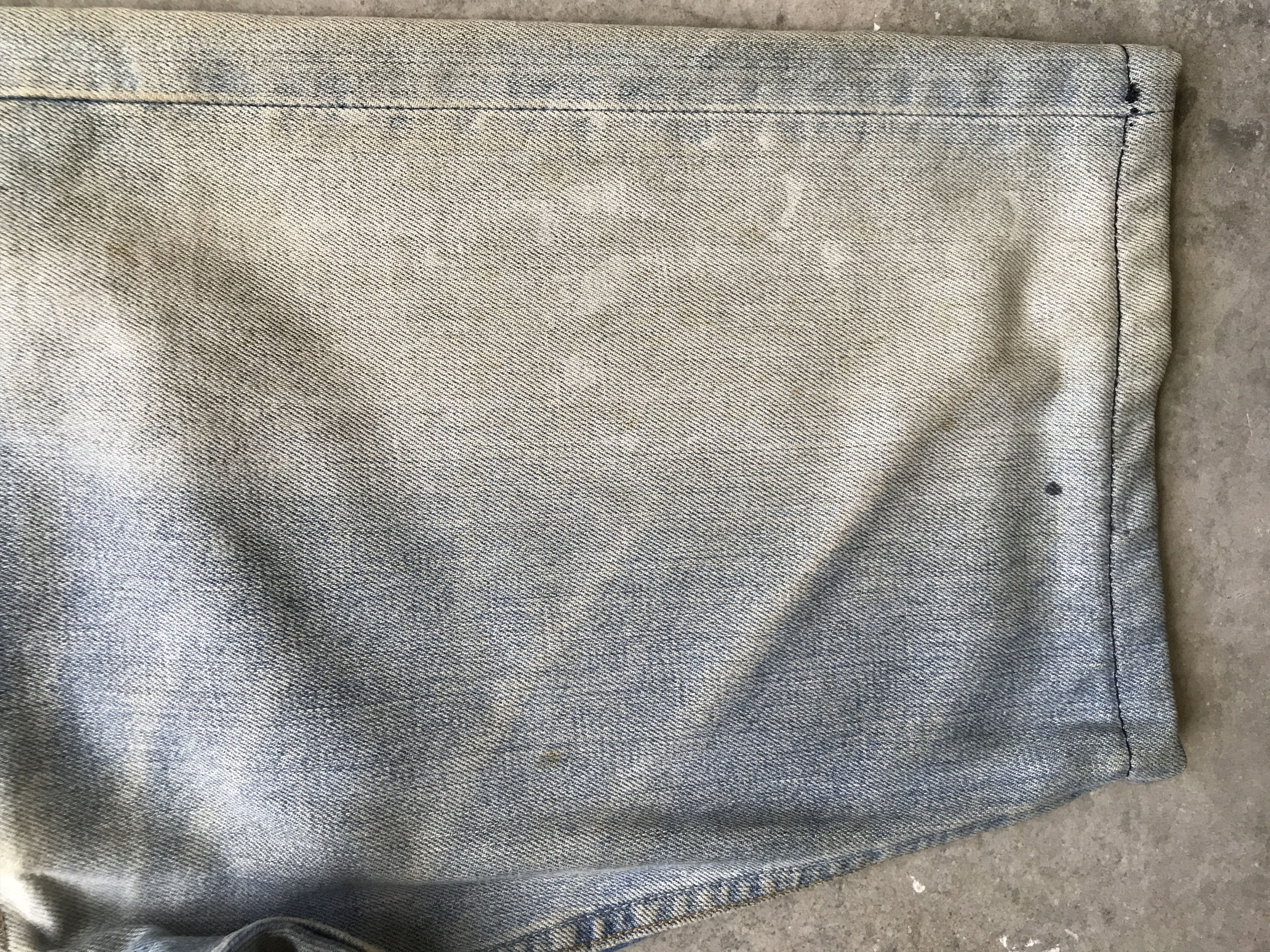 Levi's VLEV65 - Vintage Levis 501 Short Painter Jeans Size US 32 / EU 48 - 6 Thumbnail