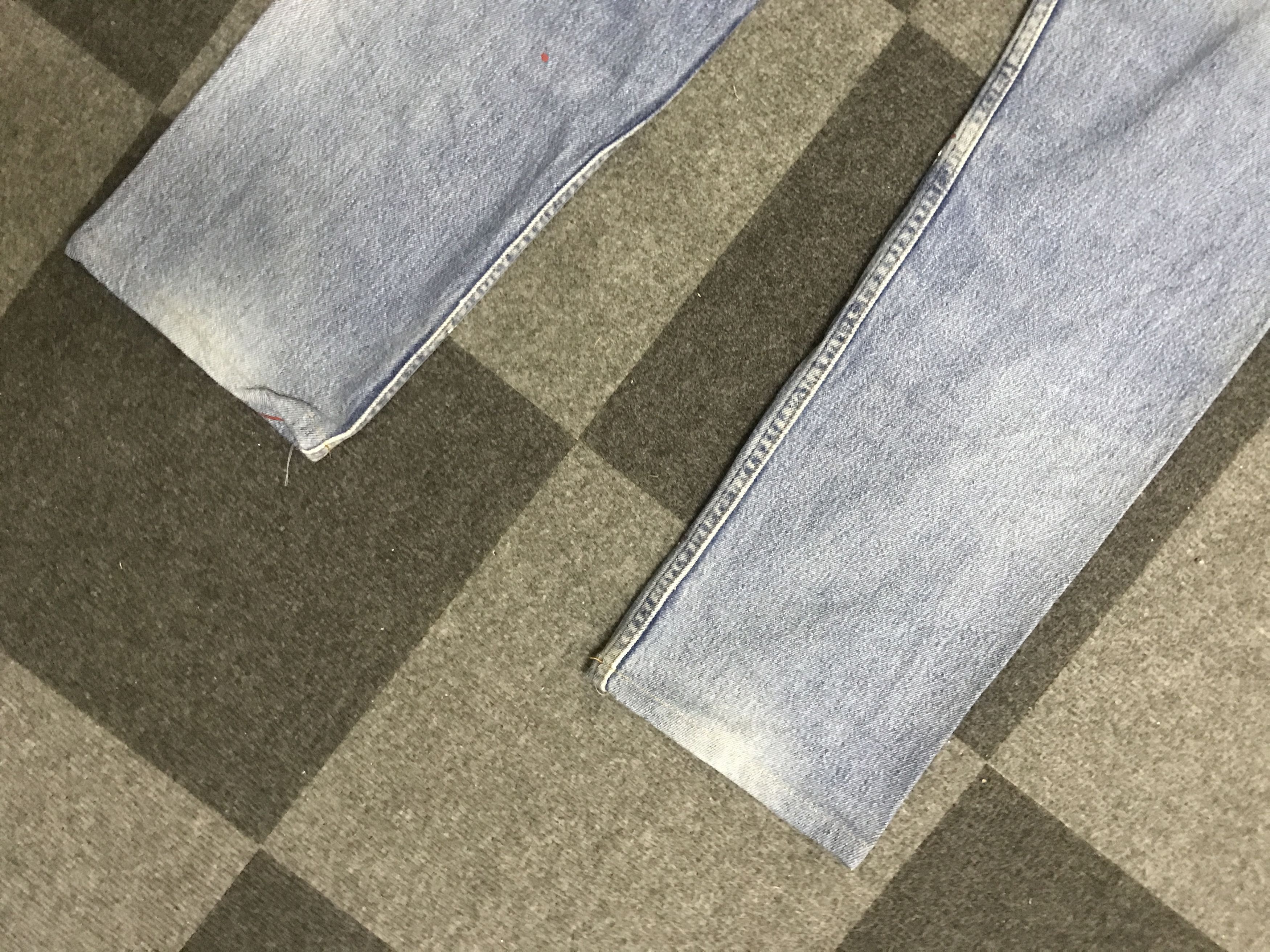 Art Comes First VLEV129-Vintage Levis 501 Paint Art Light Wash Jeans Size US 29 - 12 Thumbnail