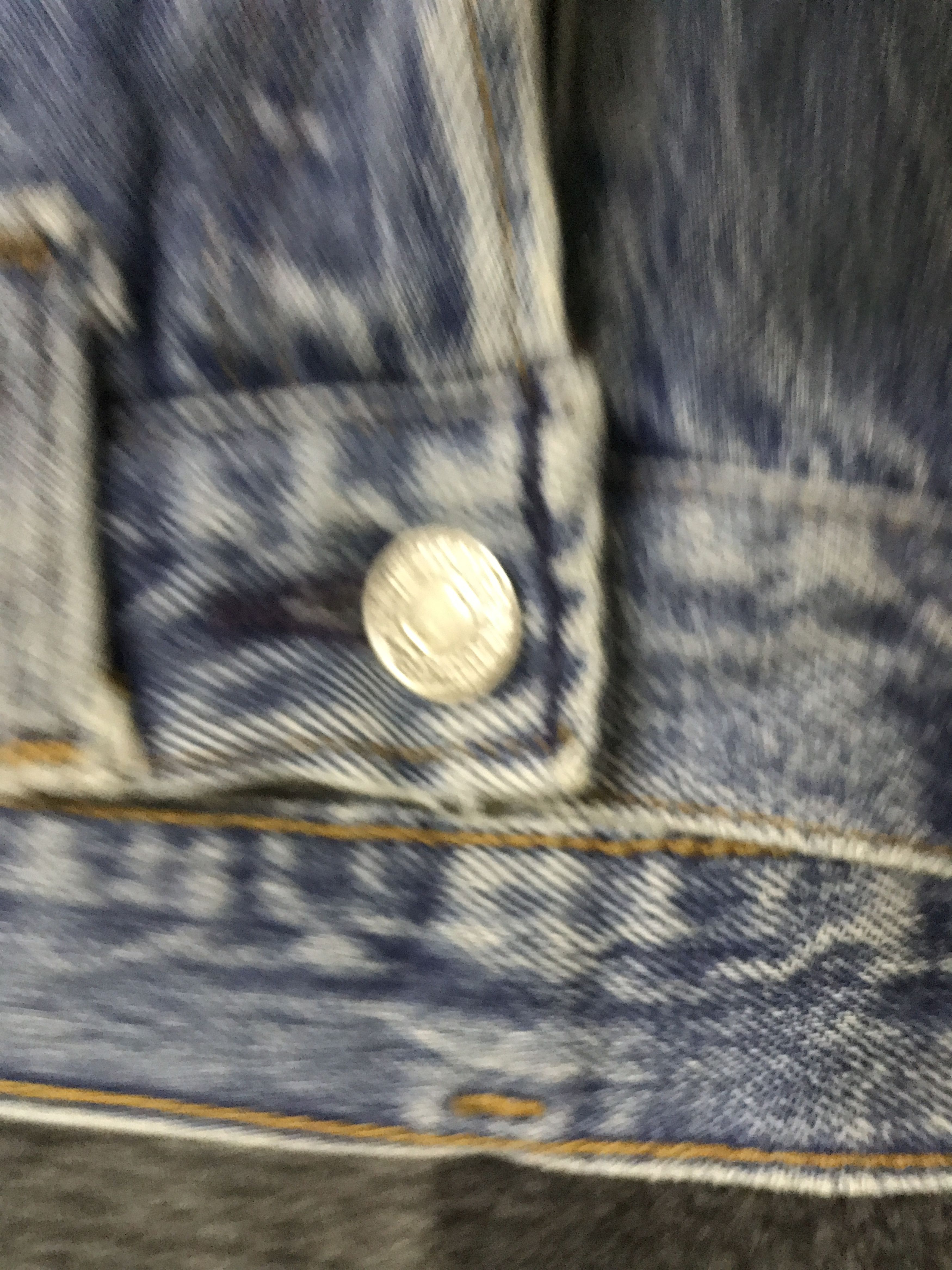 Art Comes First VLEV129-Vintage Levis 501 Paint Art Light Wash Jeans Size US 29 - 5 Thumbnail