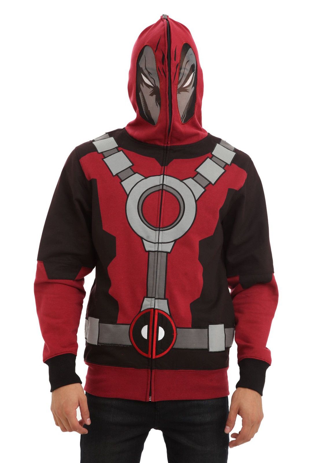 Cartoon Network × Mad Engine × Marvel Comics Deadpool Suit Hoodie Marvel Comics Mad Engine Size US XL / EU 56 / 4 - 13 Thumbnail