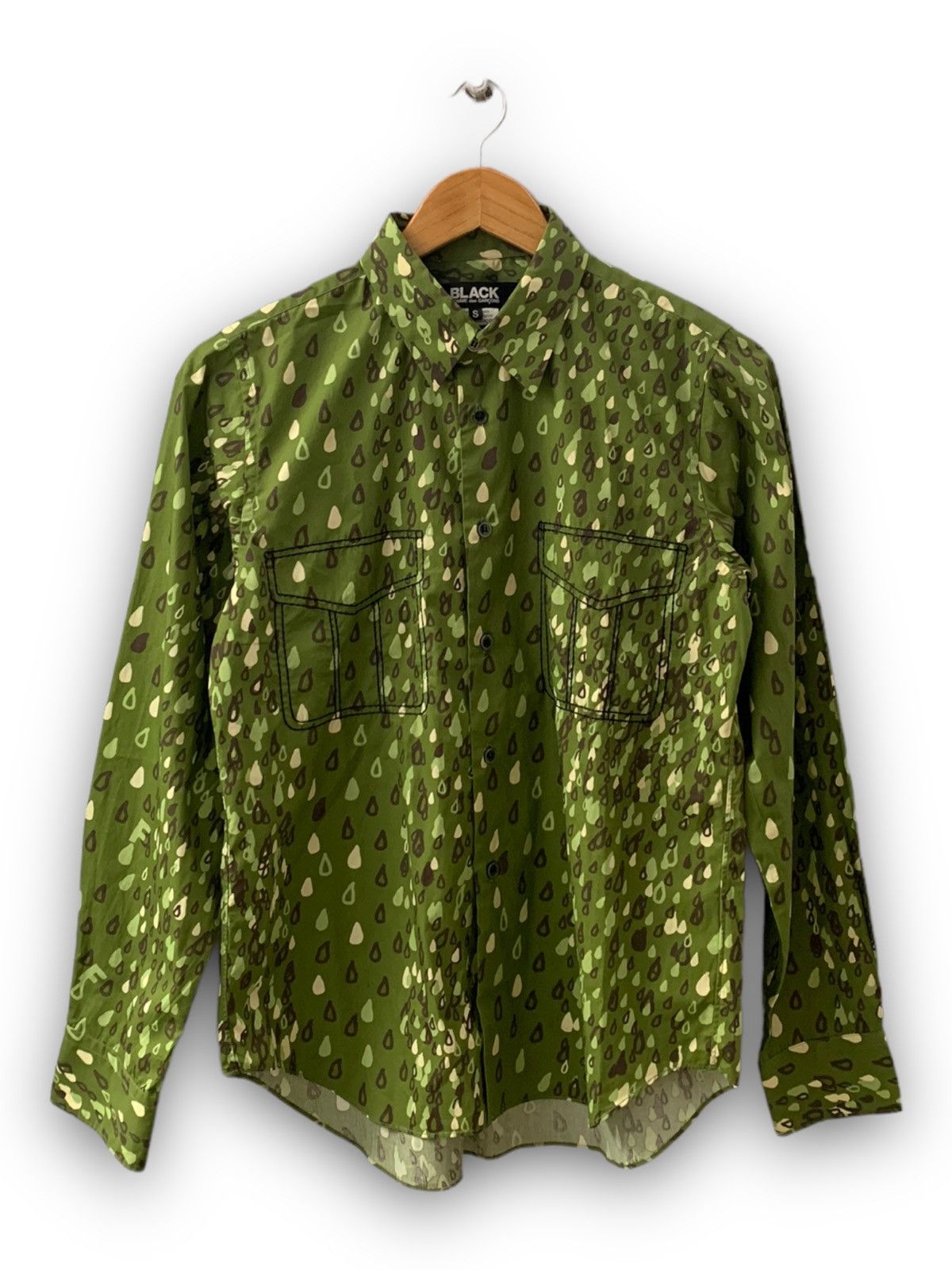BLACK X COMME DES GARCONS LONG SLEEVES SHIRT BUTTON UP